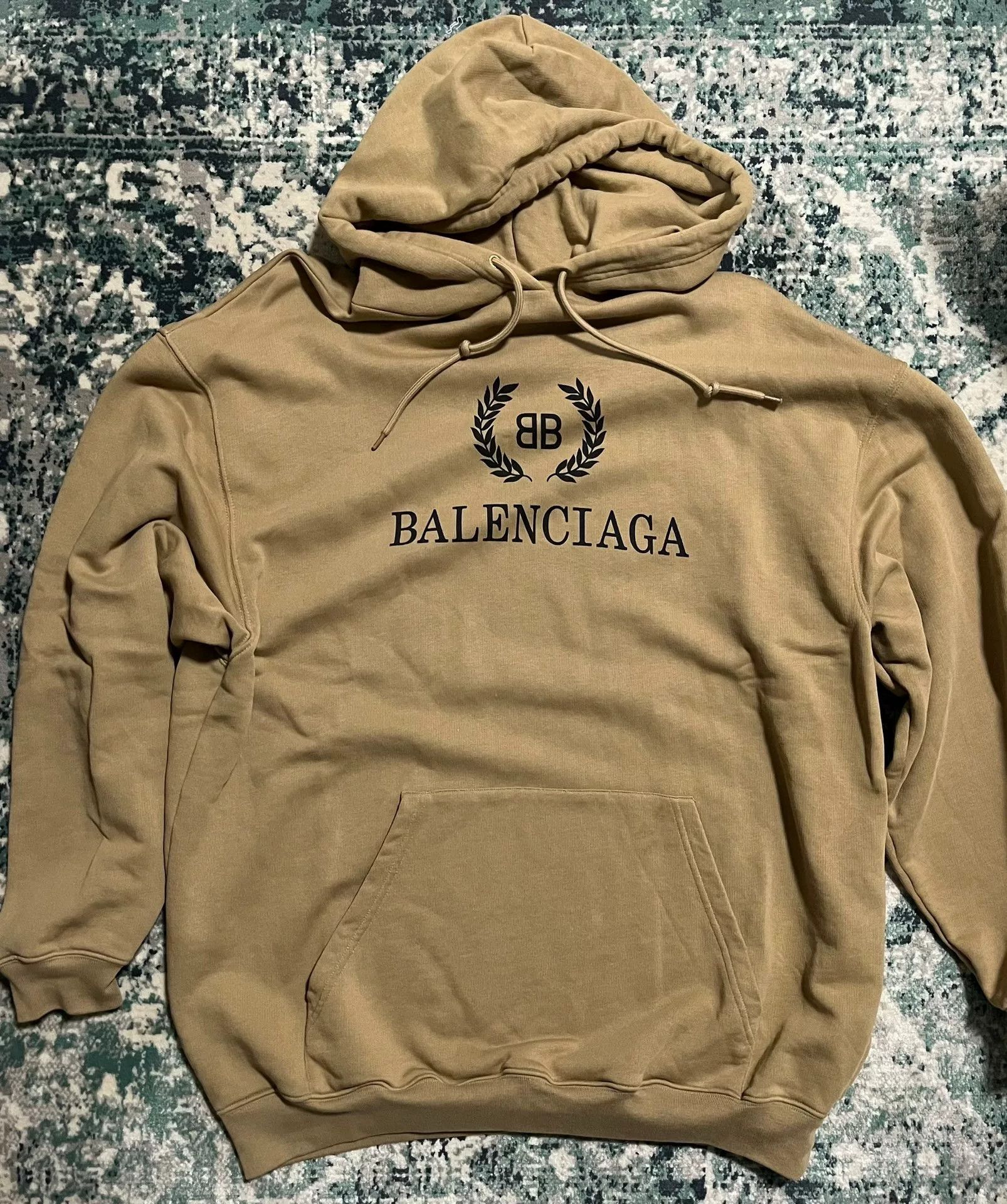 Balenciaga Balenciaga Oversize Hoodie Sweatshirt S Size US S / EU 44-46 / 1 - 1 Thumbnail