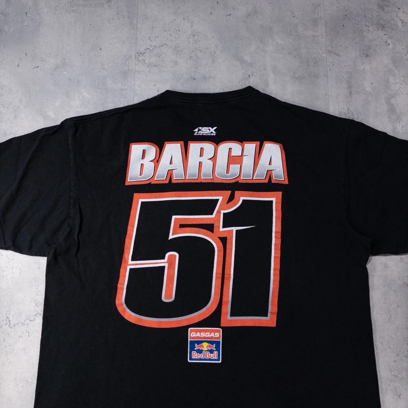 Other Y2K Black Redbull Racing Barcia 51 Moto T-Shirt Size US XL / EU 56 / 4 - 8 Thumbnail