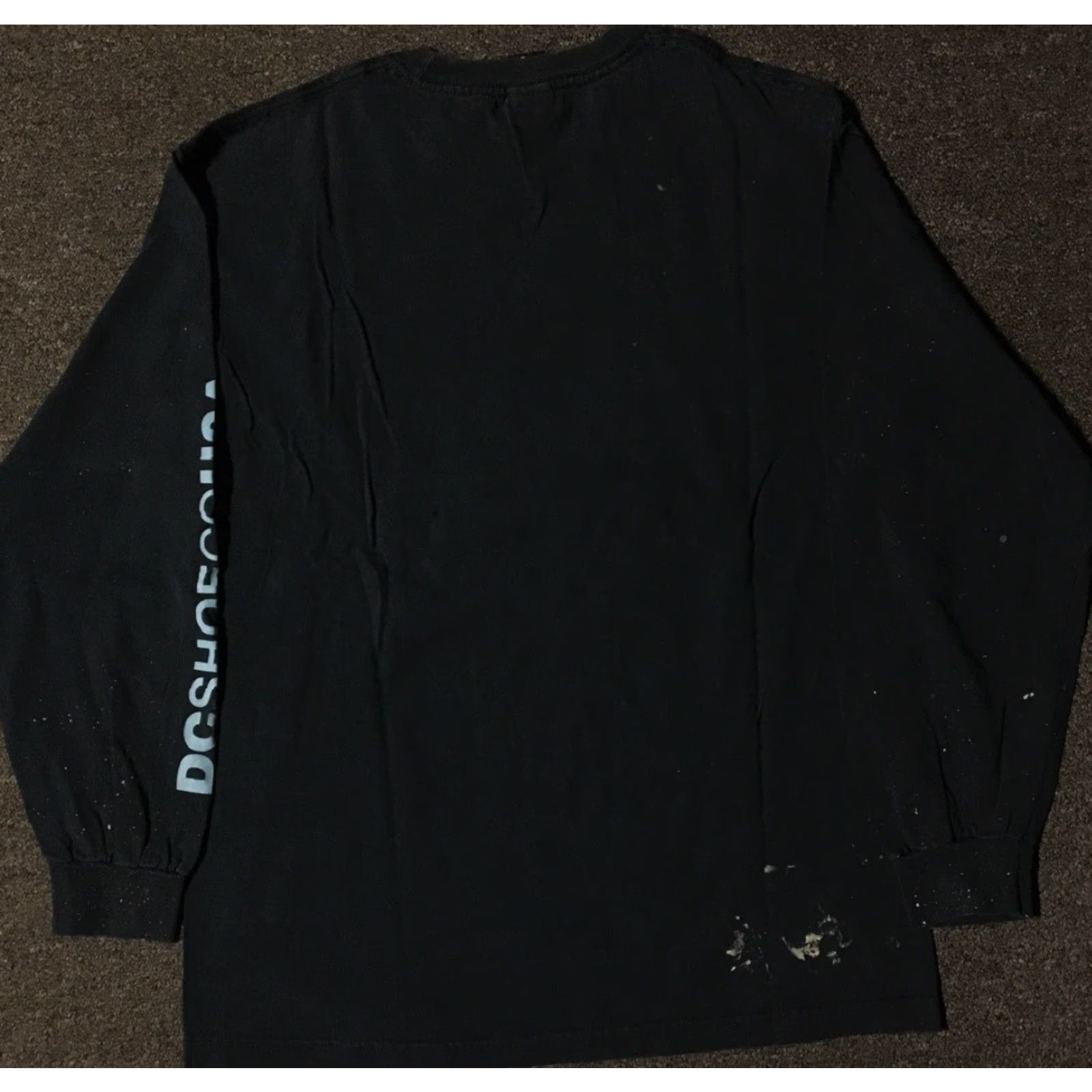 Thrasher VINTAGE DC Shoes Faded Paint Shirt L DCSHOECOUSA Skate Es Droors 90s Y2K Punk Grunge Shirt Mens Large Blue Graphic Tee Skateboarding Thrasher Size US L / EU 52-54 / 3 - 2 Thumbnail