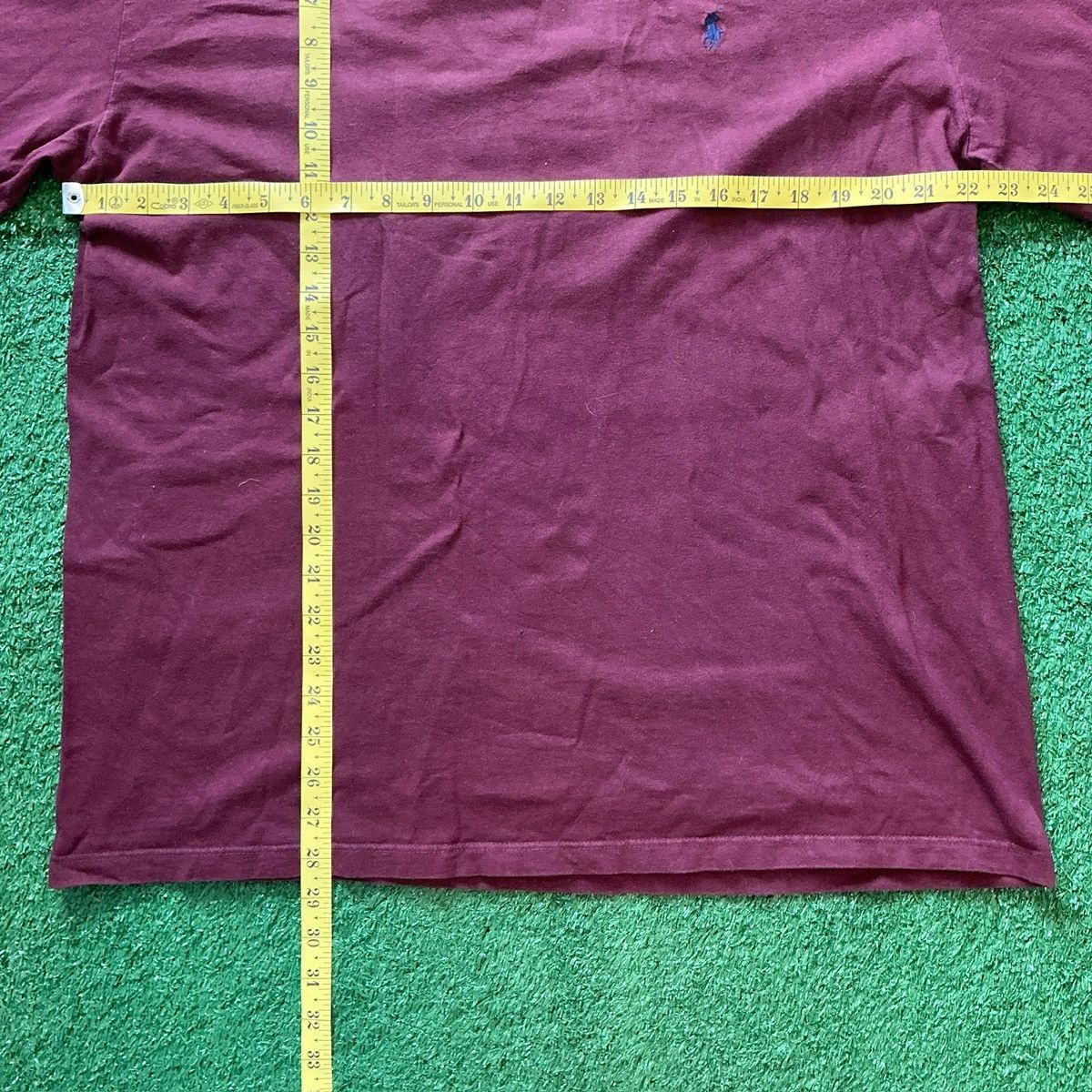Polo Ralph Lauren Vintage 90s Burgundy Polo Ralph Lauren Long Sleeve Shirt L Size US L / EU 52-54 / 3 - 5 Thumbnail