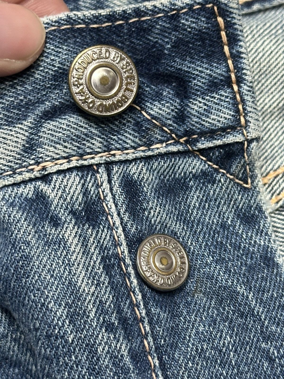 Spellbound Spellbound x Domingo Selvedge Distressed Denim Faded Jeans Size US 32 / EU 48 - 12 Thumbnail