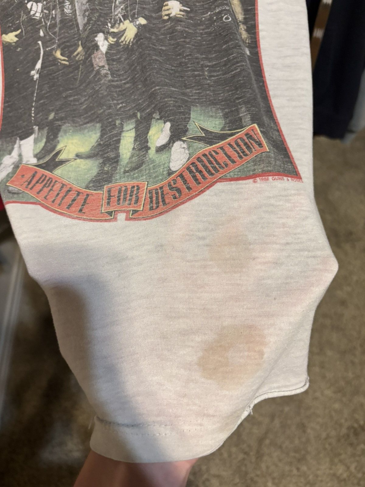 Other Vintage 1986 Guns N’ Roses Welcome To The Jungle T-Shirt Size US L / EU 52-54 / 3 - 6 Thumbnail