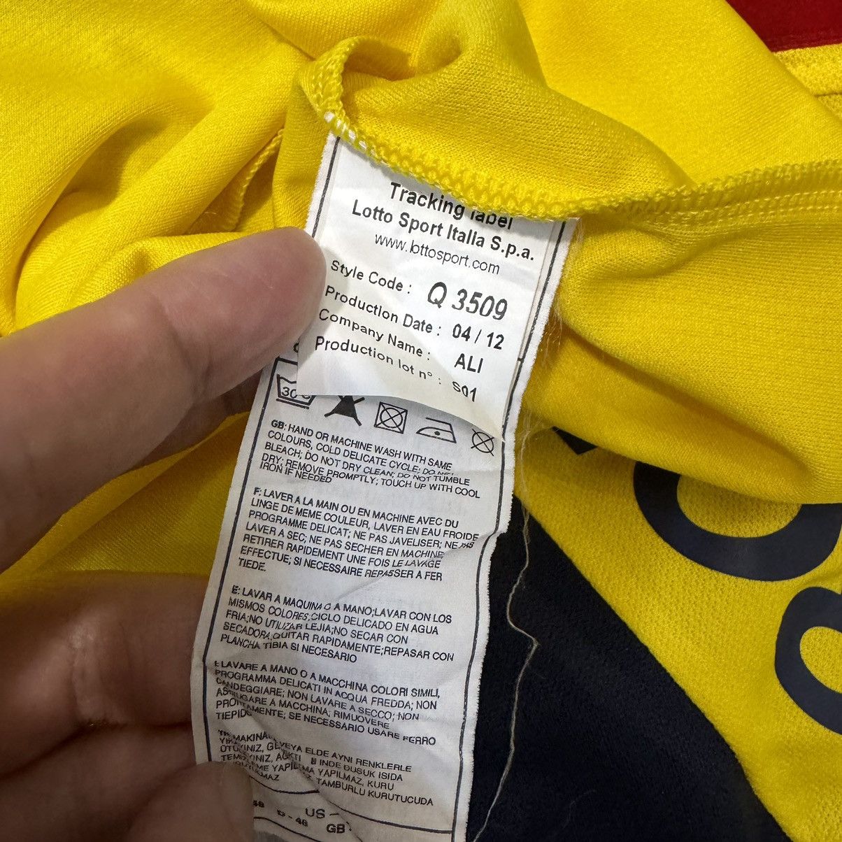 Lotto Sport Sochaux 12/13 home shirt Size US M / EU 48-50 / 2 - 9 Thumbnail