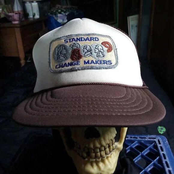 Other DS Vintage Standard Change Makers Patch Snap Trucker Hat Cap Size ONE SIZE - 1 Thumbnail
