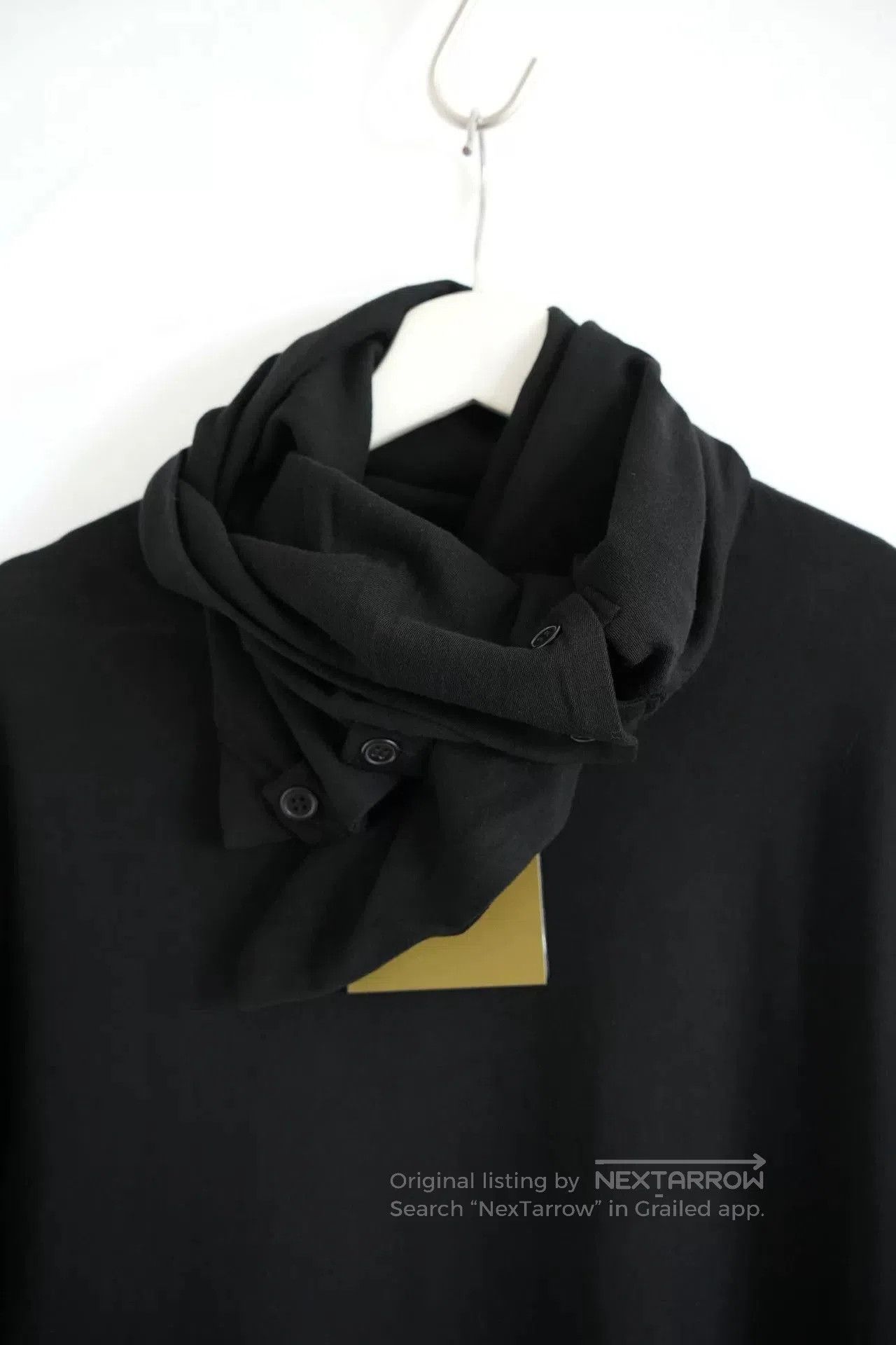 Yohji Yamamoto Yohji Yamamoto High Neck Long Sleeve T. Size US L / EU 52-54 / 3 - 3 Thumbnail