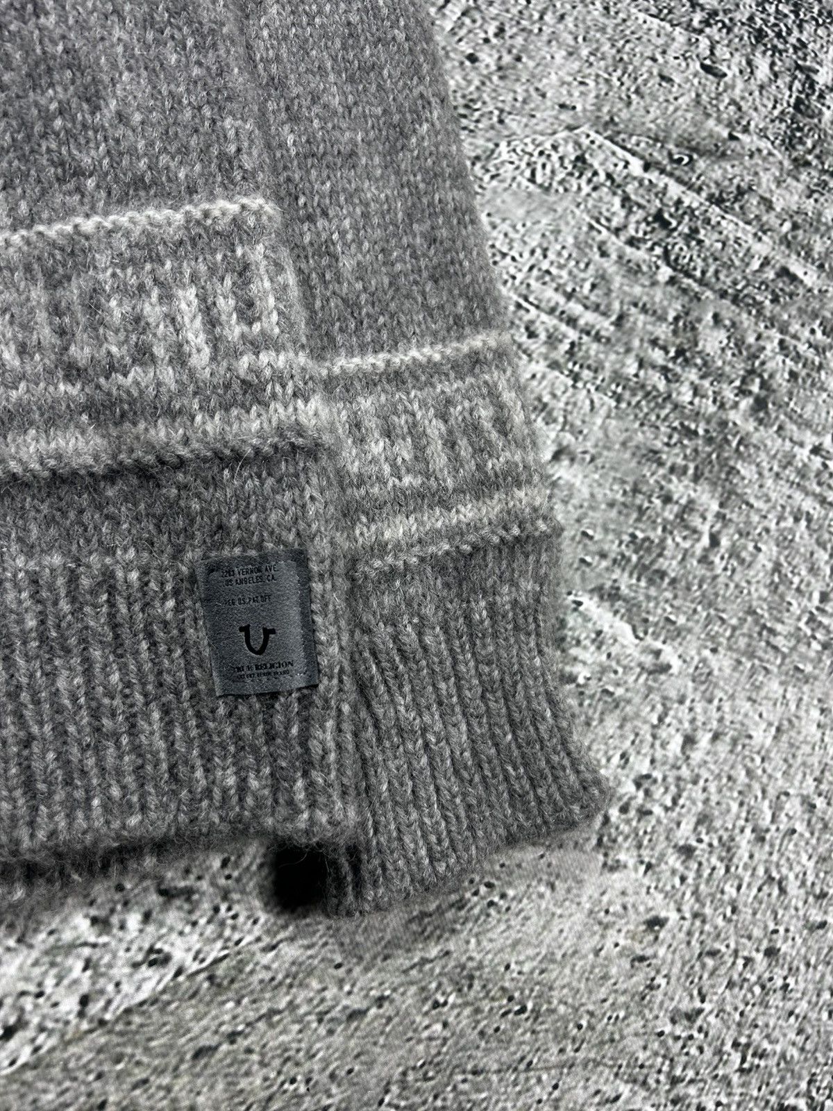 True Religion True Religion vintage grey zip sweater Y2K alpaca merino Size US M / EU 48-50 / 2 - 5 Thumbnail