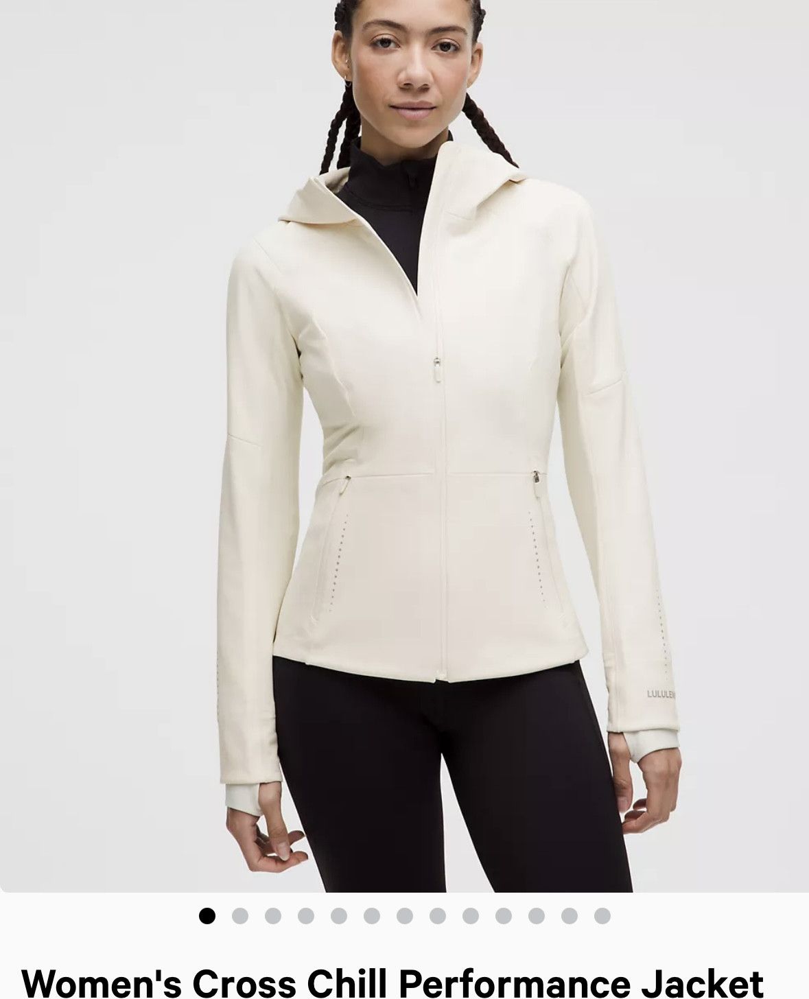 Lululemon Women’s Cross Chill Performance Jacket Size M / US 6-8 / IT 42-44 - 1 Thumbnail