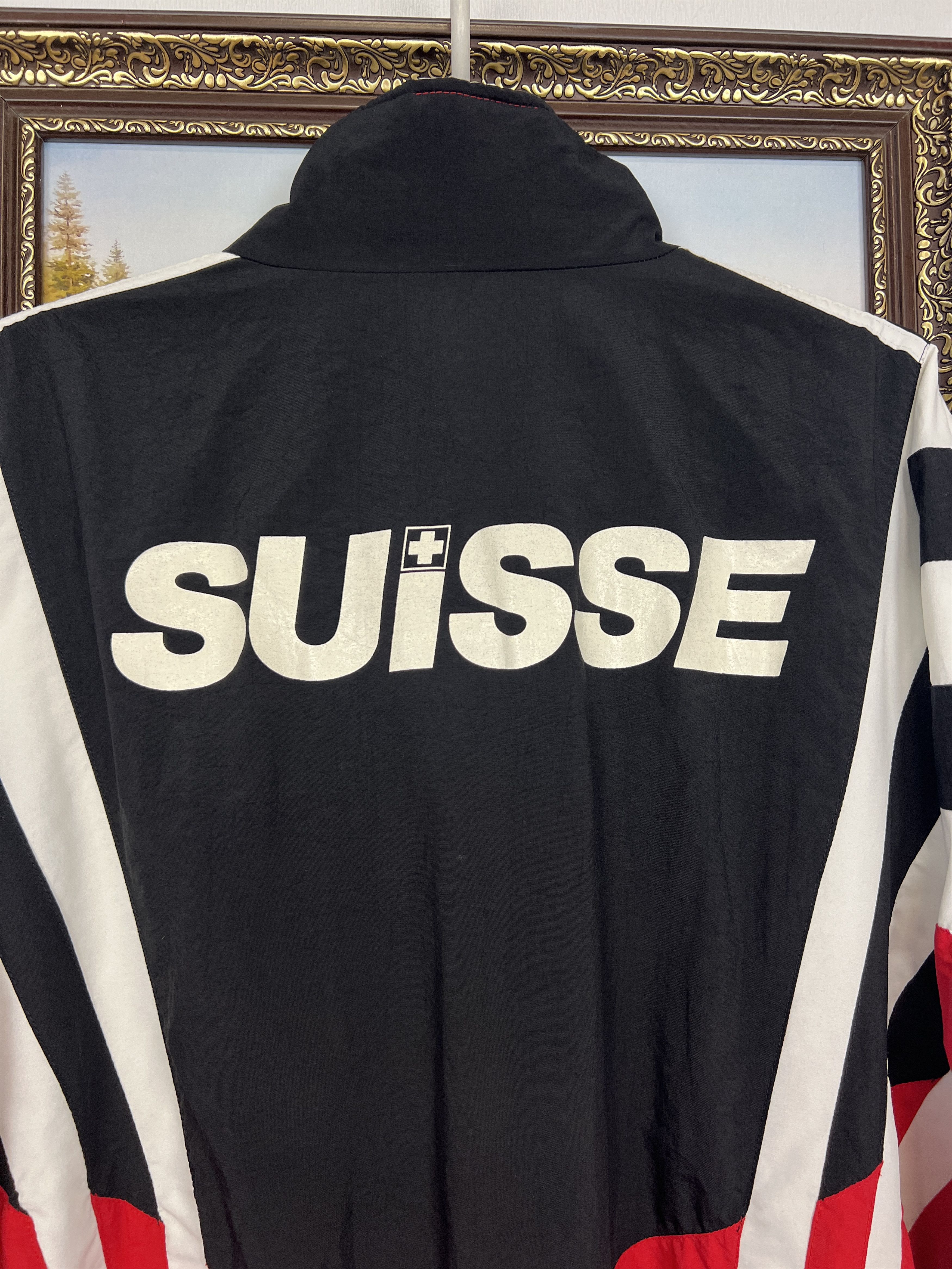 Adidas Vintage 90's Switzerland Football Jacket Soccer Track Top Size US XL / EU 56 / 4 - 13 Thumbnail