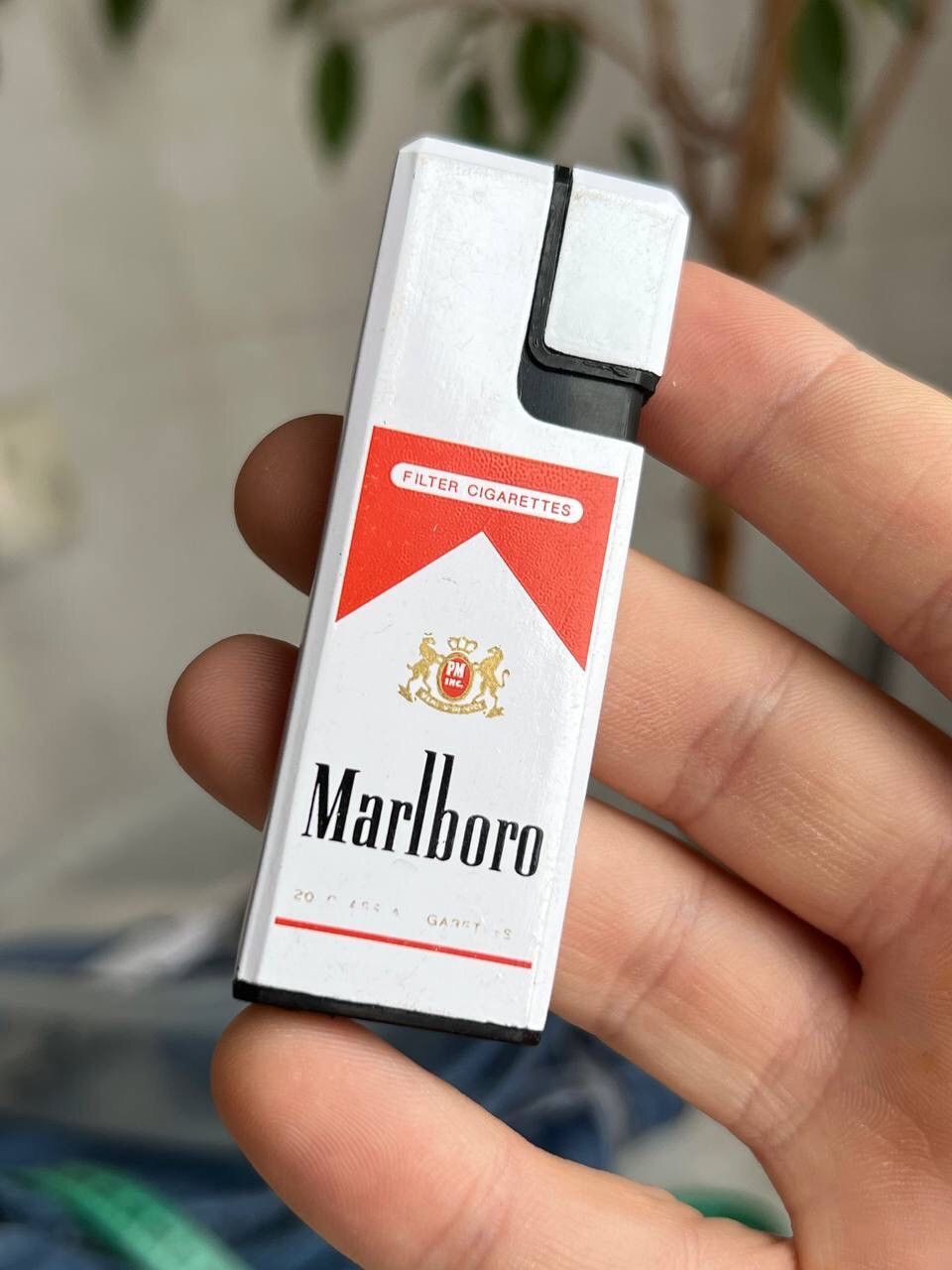 Marlboro × Vintage Y2K ELEGANCE 90s MARLBORO FUTURISTIC METAL PUNK ROCK LIGHTER Size ONE SIZE - 2 Thumbnail
