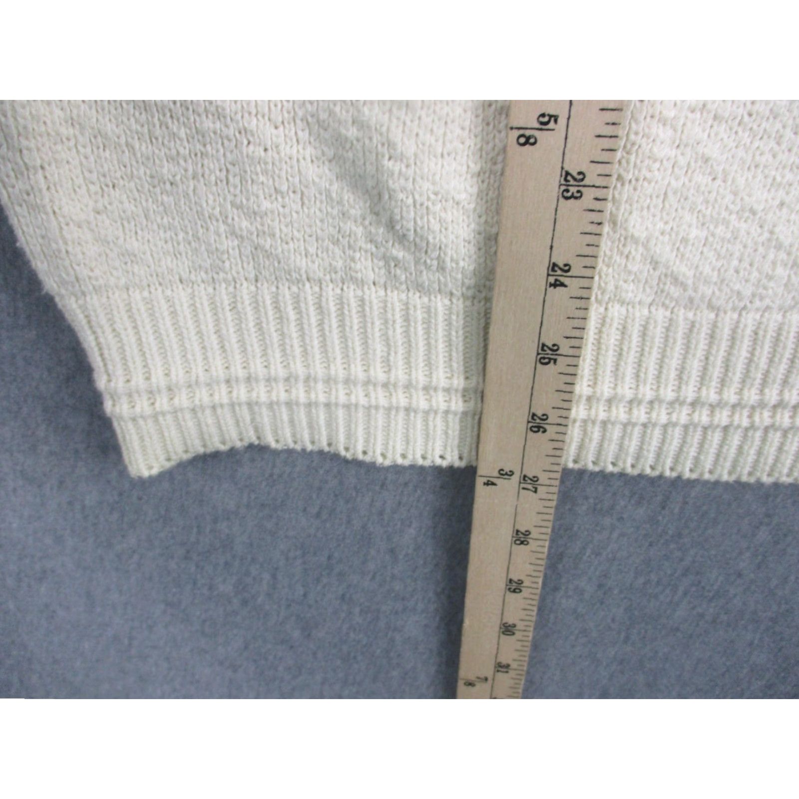 Vintage VINTAGE Scottish Isle Sweater Mens L White Golf Graphic Cotton Crewneck USA Size US L / EU 52-54 / 3 - 6 Thumbnail