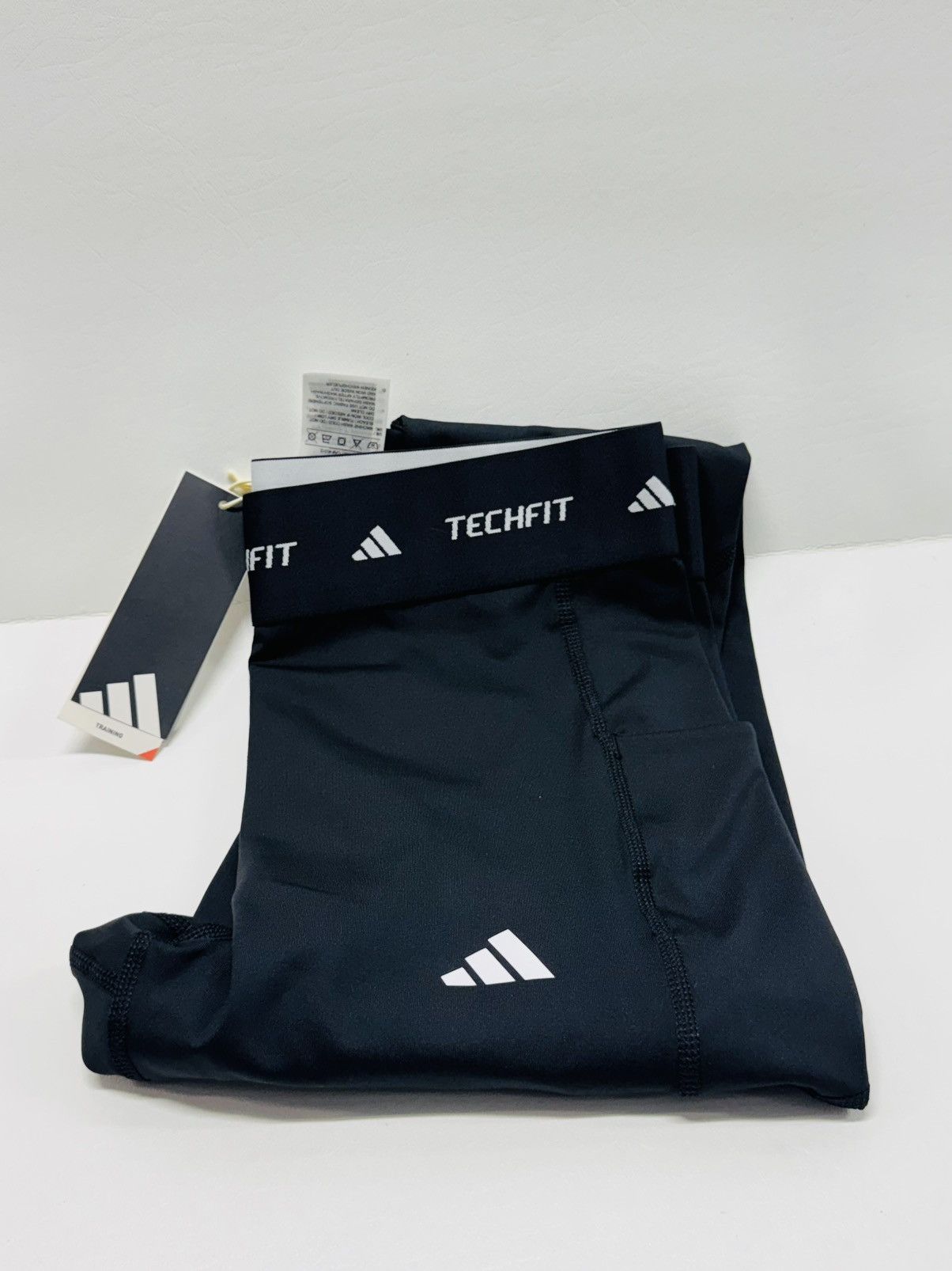 Adidas Adidas Teachfit Stash Pocket Full-Length Leggings Black Size 34" / US 12 / IT 48 - 7 Thumbnail