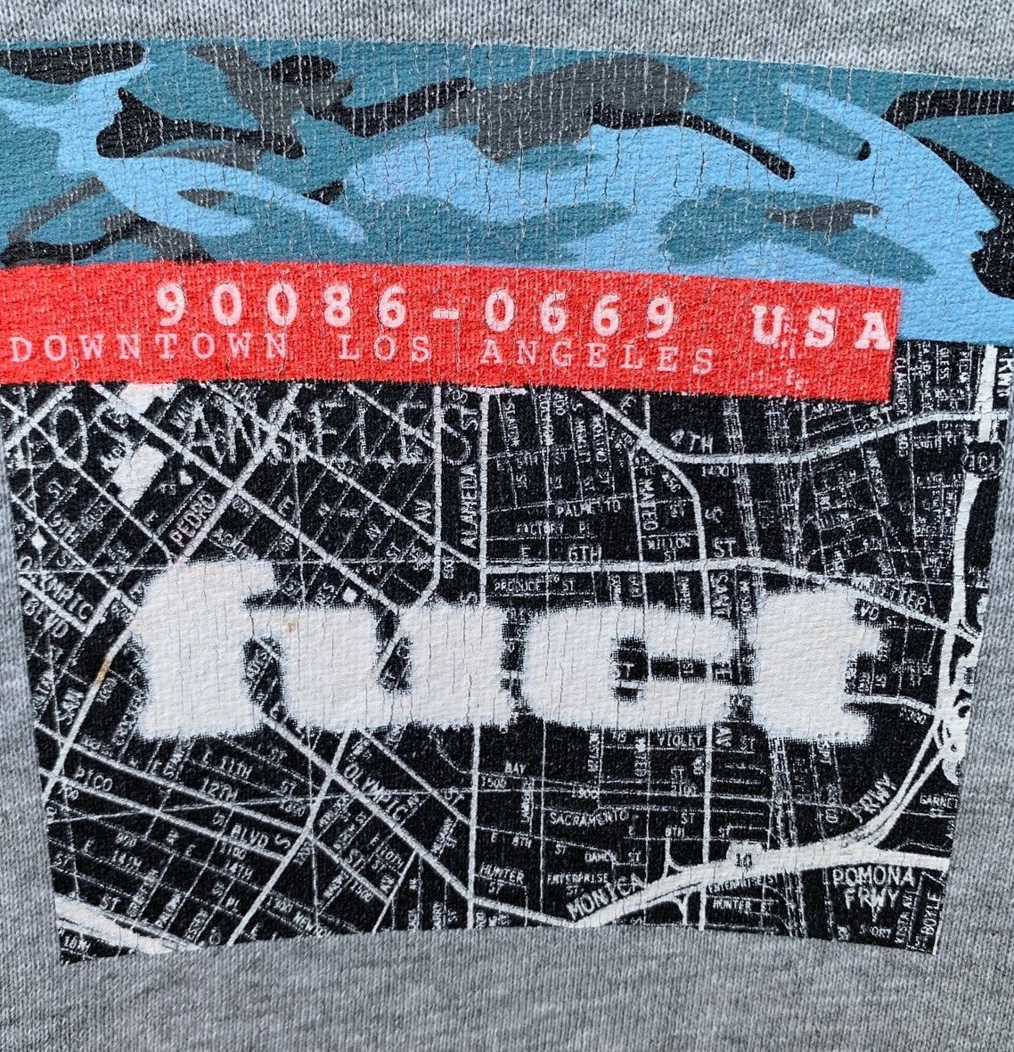 FUCT Vintage 90s Fuct Downtown LA Skateboard Crewneck Sweatshirt Size US S / EU 44-46 / 1 - 6 Thumbnail
