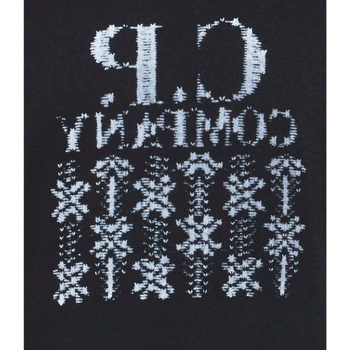 C.P. Company o1y1224 Logo Crewneck T-Shirt in Black Size US XL / EU 56 / 4 - 3 Thumbnail