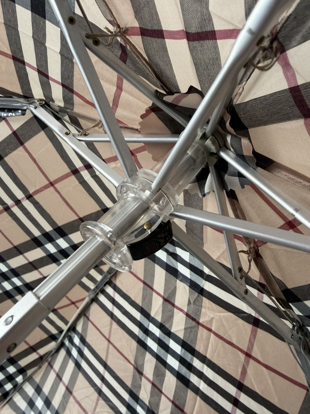 Burberry Burberry Nova Check Umbrella Size ONE SIZE - 16 Thumbnail