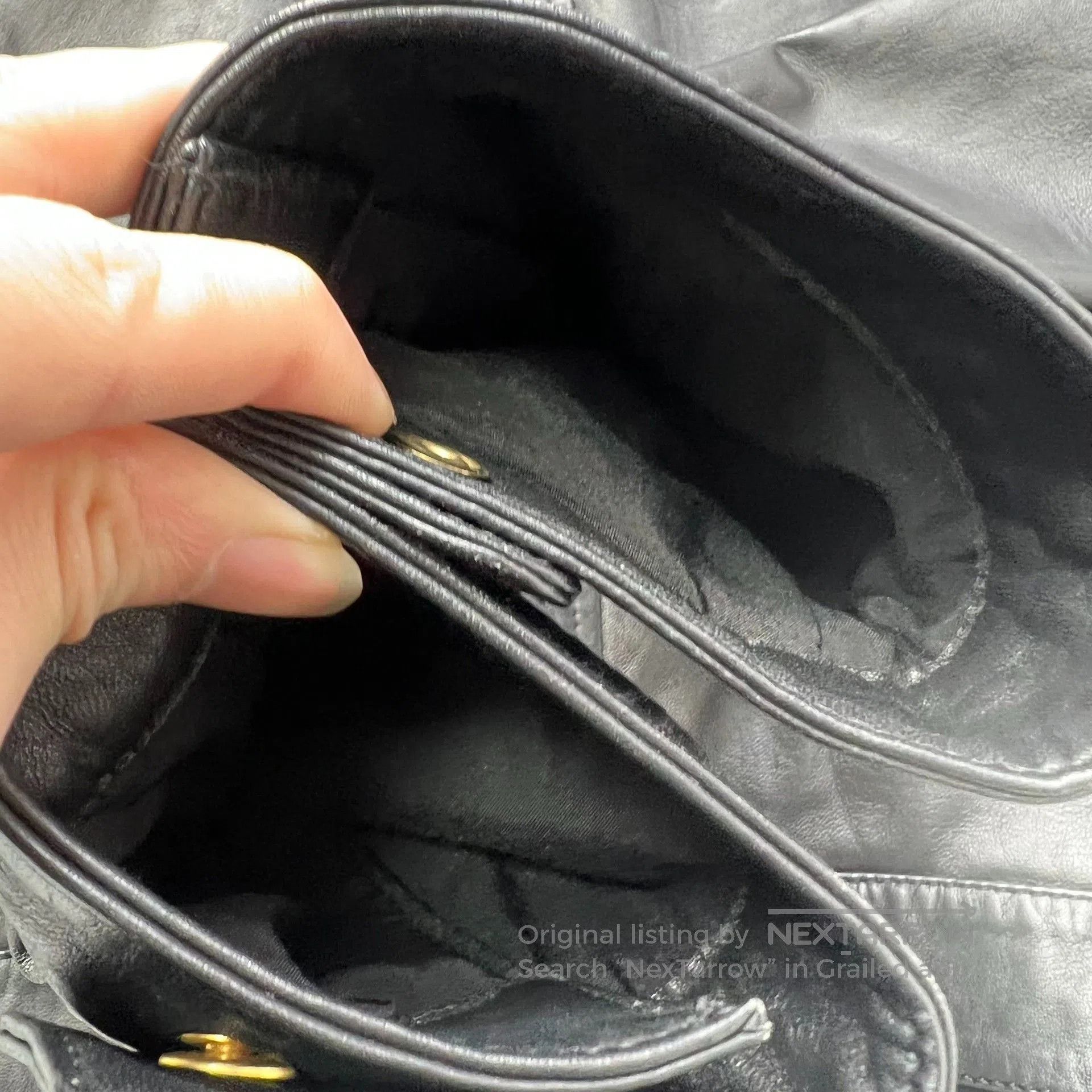 Versace Versace Leather Jacket Size 48. Size US M / EU 48-50 / 2 - 6 Thumbnail