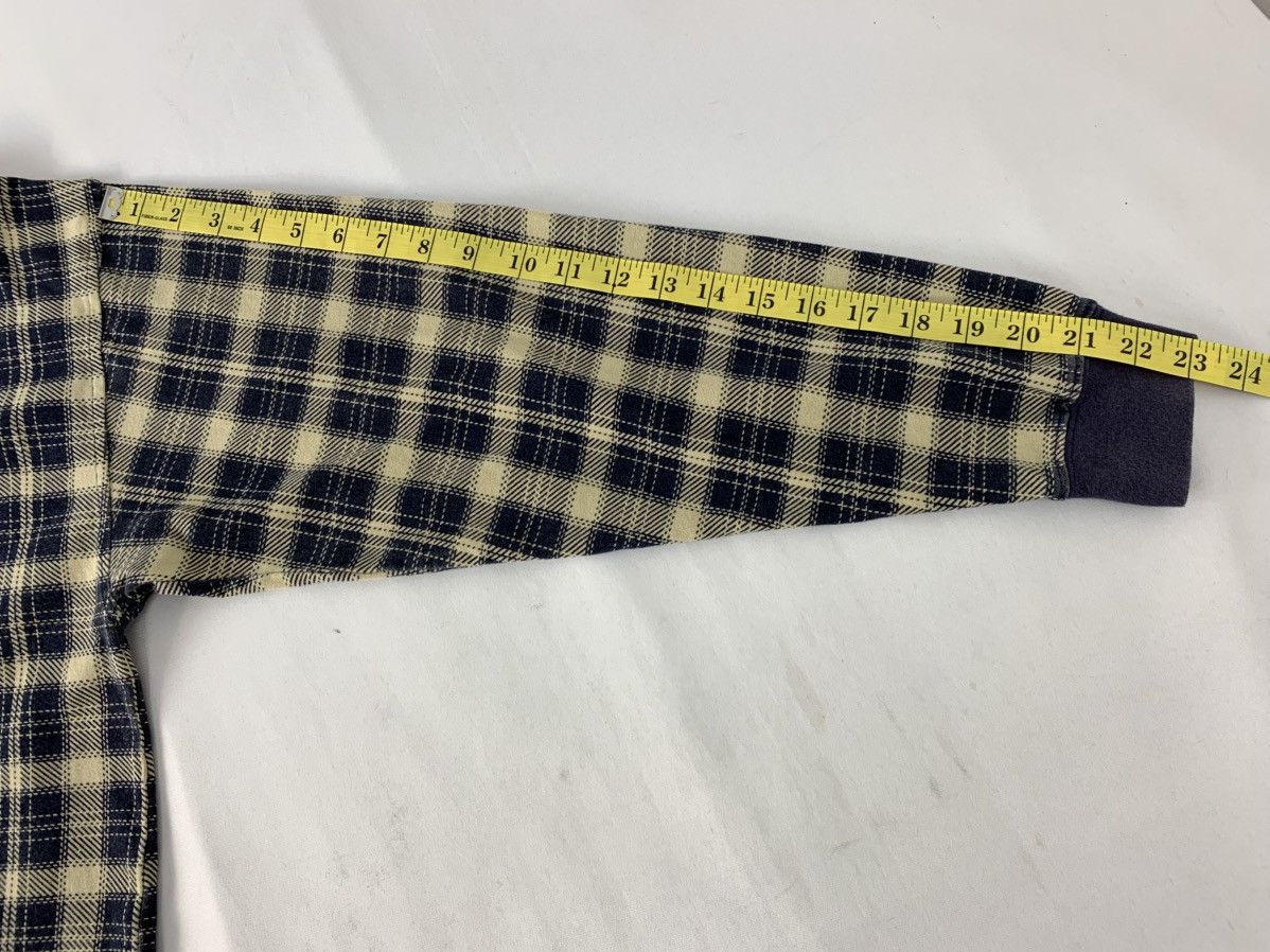 Guess 90s Guess Classic Plaid Checked Longsleeve Polo Tee Tshirt Size US XL / EU 56 / 4 - 11 Thumbnail