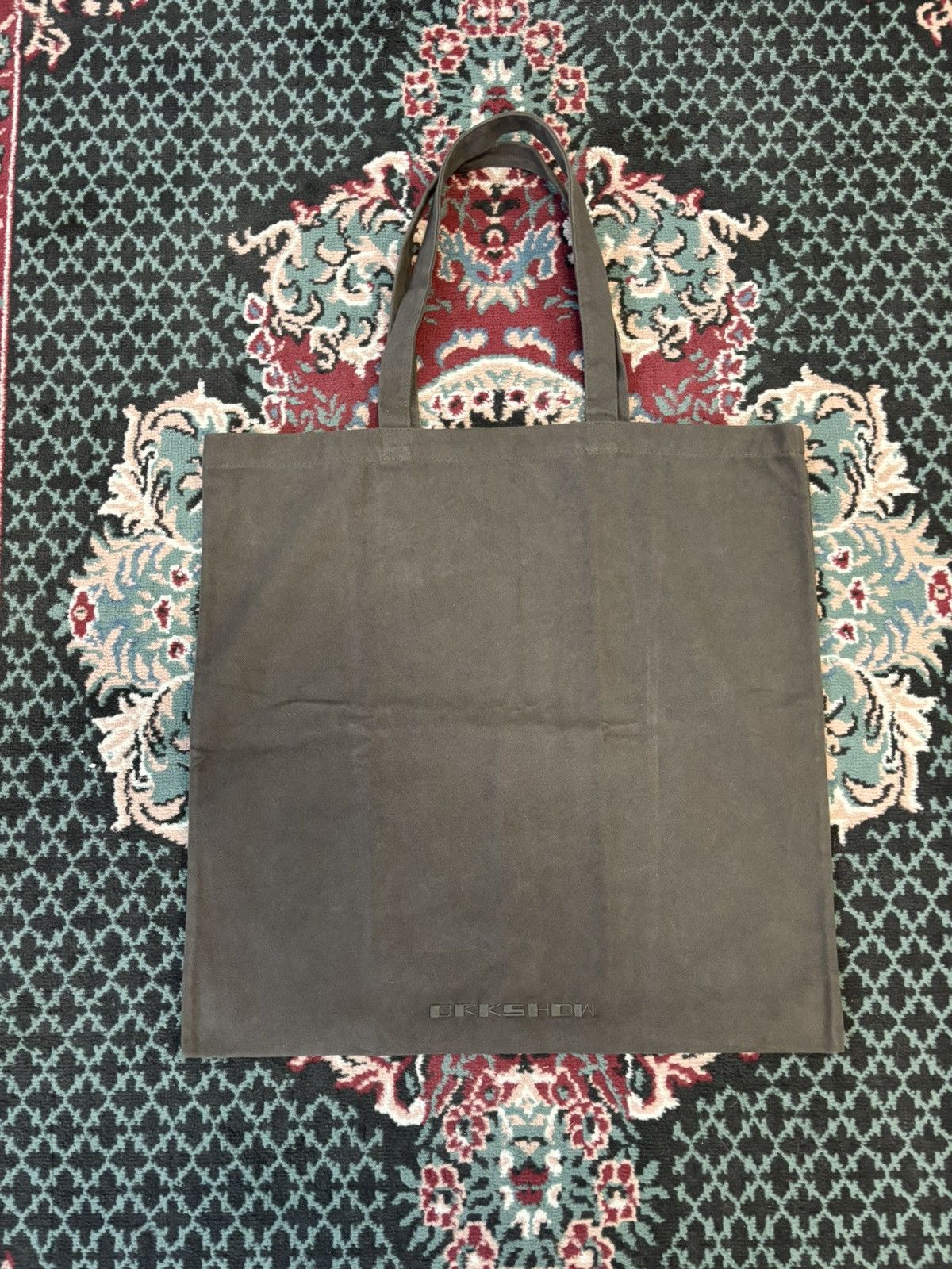 Rick Owens Drkshdw Rick owens Drkshdw large embroidered tote bag Size ONE SIZE - 1 Thumbnail