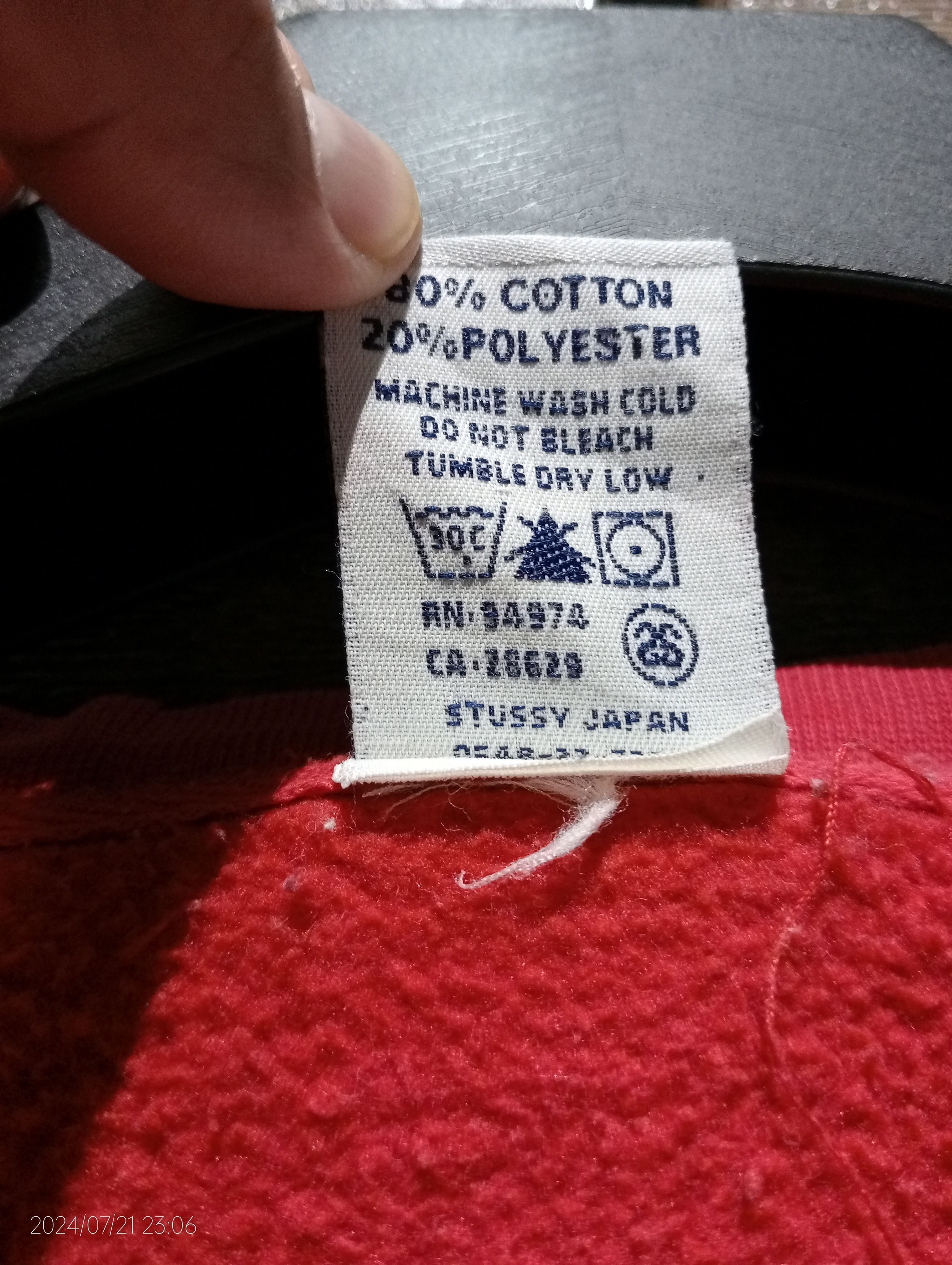 Stussy VTG Distressed Stussy N⁰4 Crewneck Sweatshirt Made in USA Size US L / EU 52-54 / 3 - 3 Thumbnail