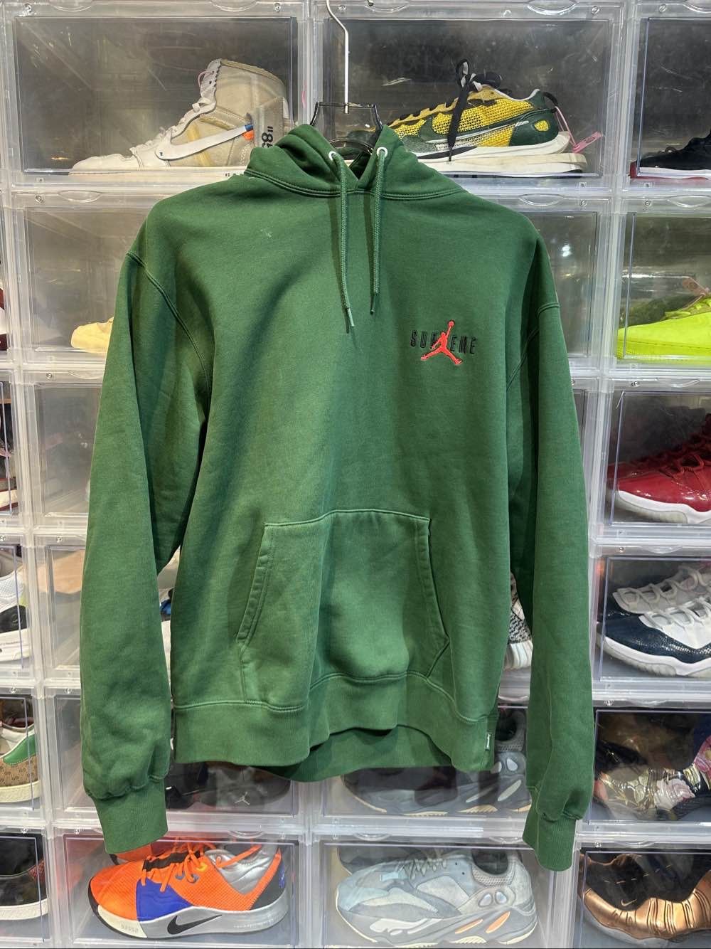 Supreme Supreme x Jordan Logo Hoodie Size S Size US S / EU 44-46 / 1 - 1 Thumbnail