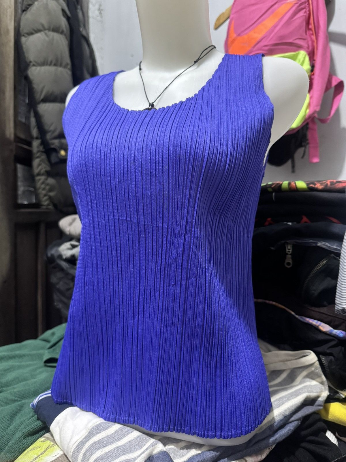 Pleats Please Issey Miyake Issey Miyake Tanktop Pleats Please Size M / US 6-8 / IT 42-44 - 2 Thumbnail