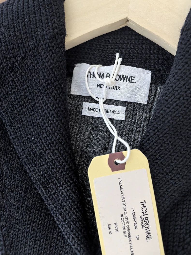 Thom Browne thom browneSheep wool cardigan jacket 2503-Nextarrow Size XS / US 0-2 / IT 36-38 - 3 Thumbnail