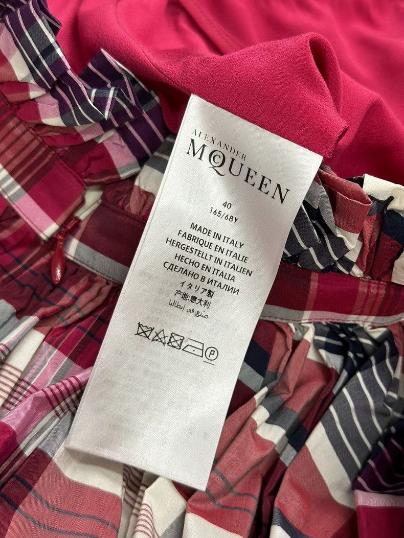 Alexander McQueen Alexander Mcqueen Plaid skirt Size 26" / US 2 / IT 38 - 6 Thumbnail