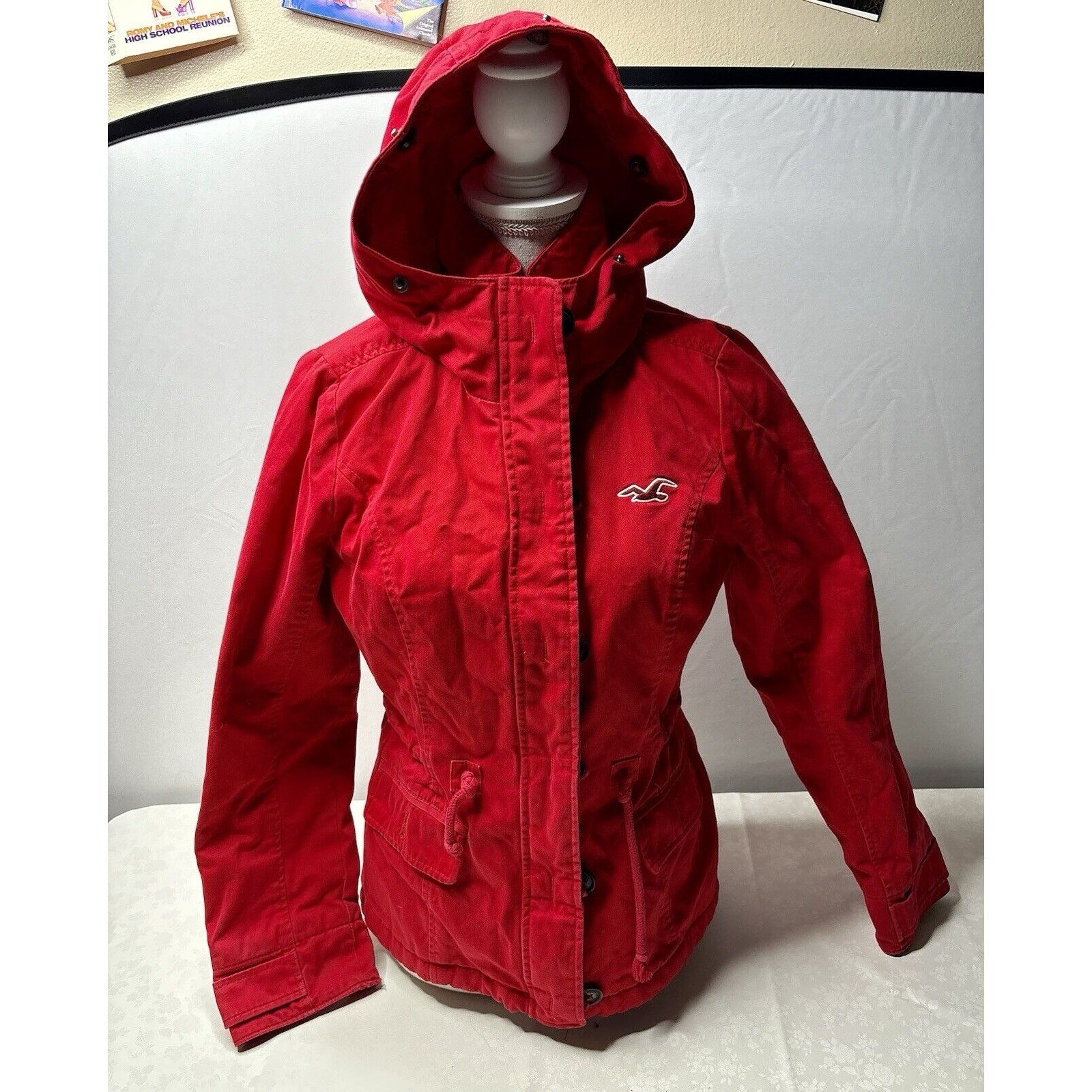 Hollister Hollister Woman’s Hooded Windbreaker Jacket Size Medium Size M / US 6-8 / IT 42-44 - 1 Thumbnail