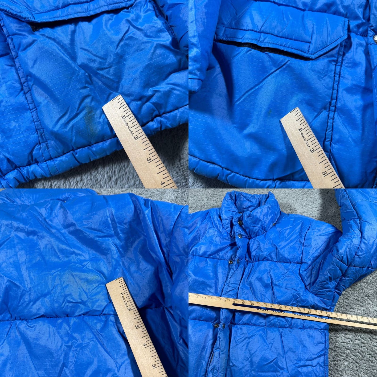 The North Face VINTAGE The North Face Brown Label Jacket Puffer Parka Blue Ripstop XL Mens 70s Size US XL / EU 56 / 4 - 8 Thumbnail