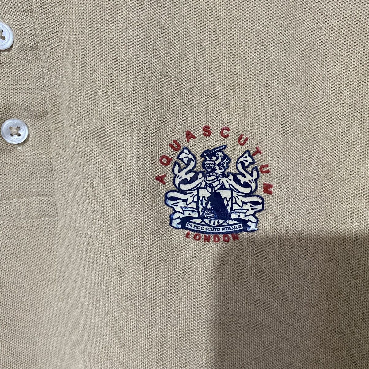 Burberry Aquascutum Polo Shirt Beige Men’s Size US L / EU 52-54 / 3 - 8 Thumbnail