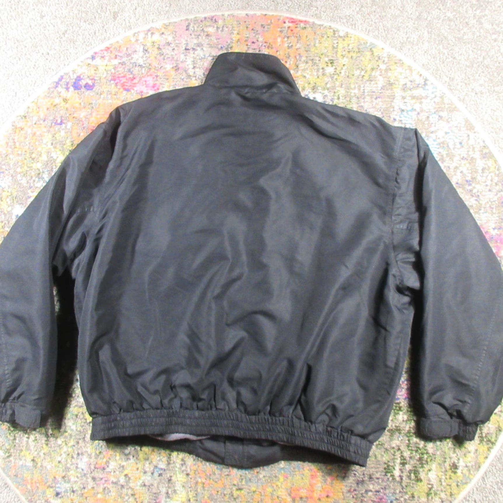 Vintage Cabela's Fleece Lined Jacket Mens XXL Black Lightweight Windbreaker | Jacket | Regular Fit | Outdoor Theme | 2XL Black Mens Windbreaker Jacket Size US XXL / EU 58 / 5 - 2 Thumbnail