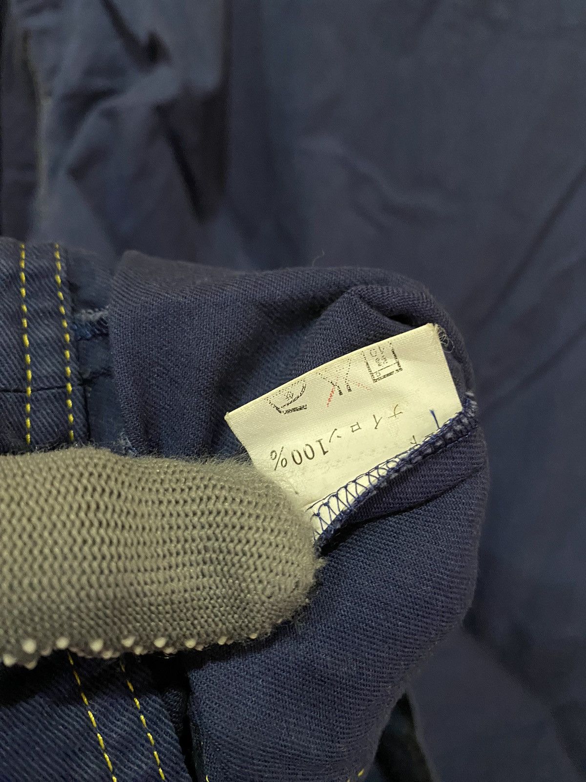 Vintage VINTAGE MODIGLIANI BLUE INDIGO JACKET Size US S / EU 44-46 / 1 - 10 Thumbnail