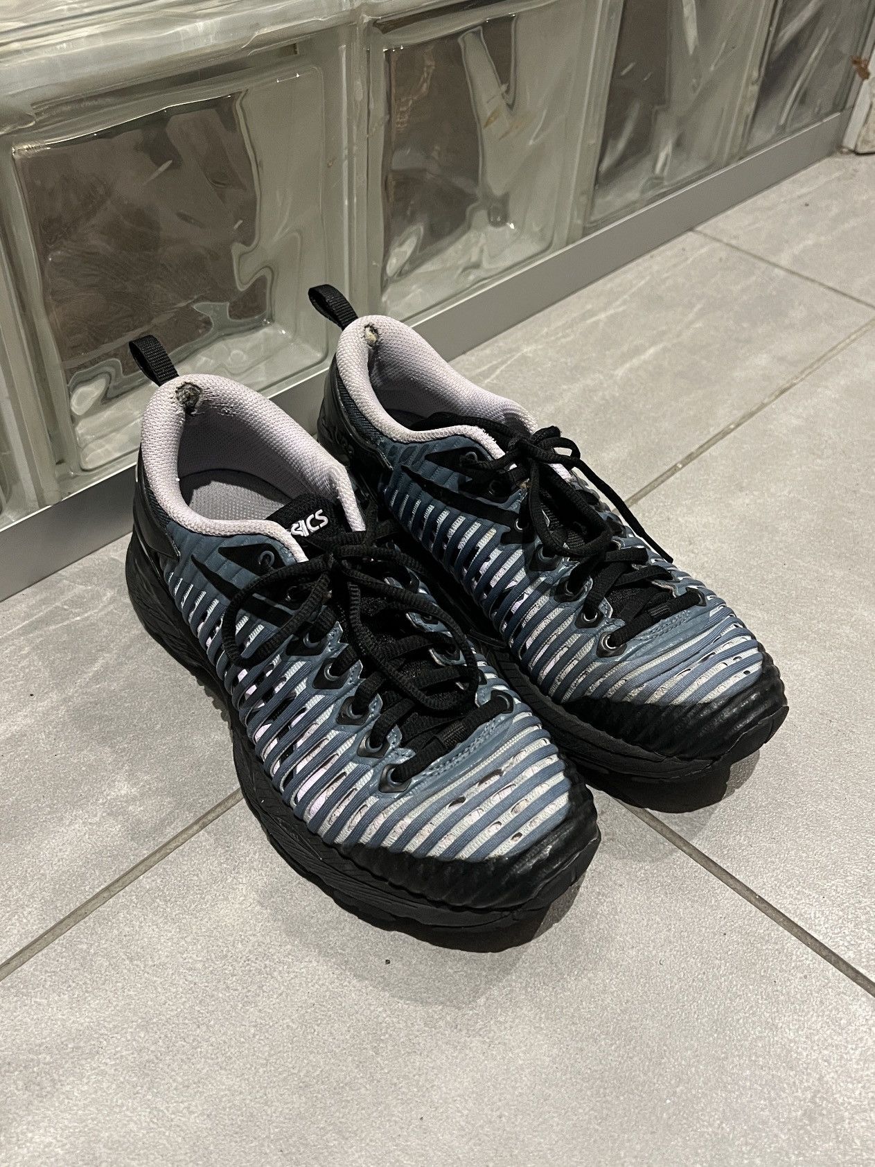 Asics × Kiko Kostadinov ASICS x Kiko Kostadinov Gel Delva 1 “Murasaki” (2019) Size US 6.5 / EU 39-40 - 11 Thumbnail
