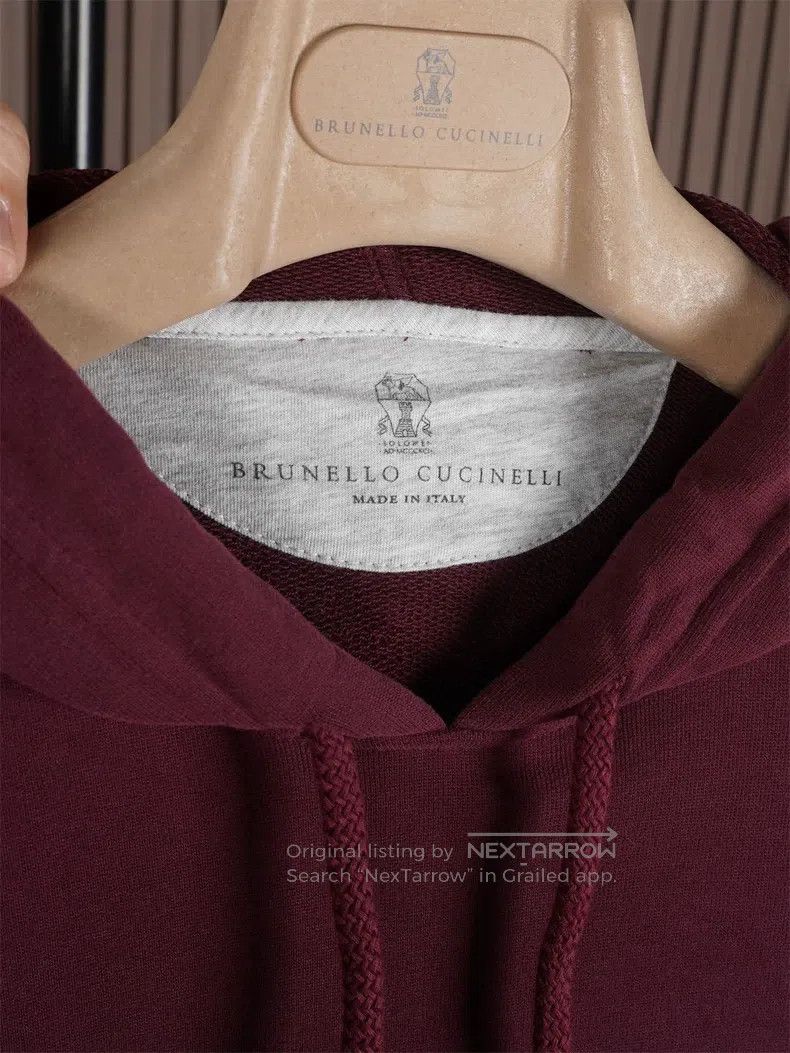 Brunello Cucinelli Brunello Cucinelli Men's Hoodie Size US M / EU 48-50 / 2 - 5 Thumbnail