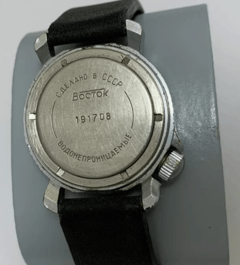 Vintage Vintage Mens Watch Vostok Komandirskie Small Blue Dial USSR Size ONE SIZE - 6 Thumbnail