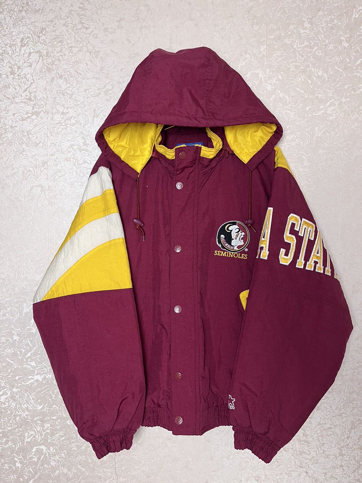 Rare Vintage Starter Seminoles Florida State Jacket Size S