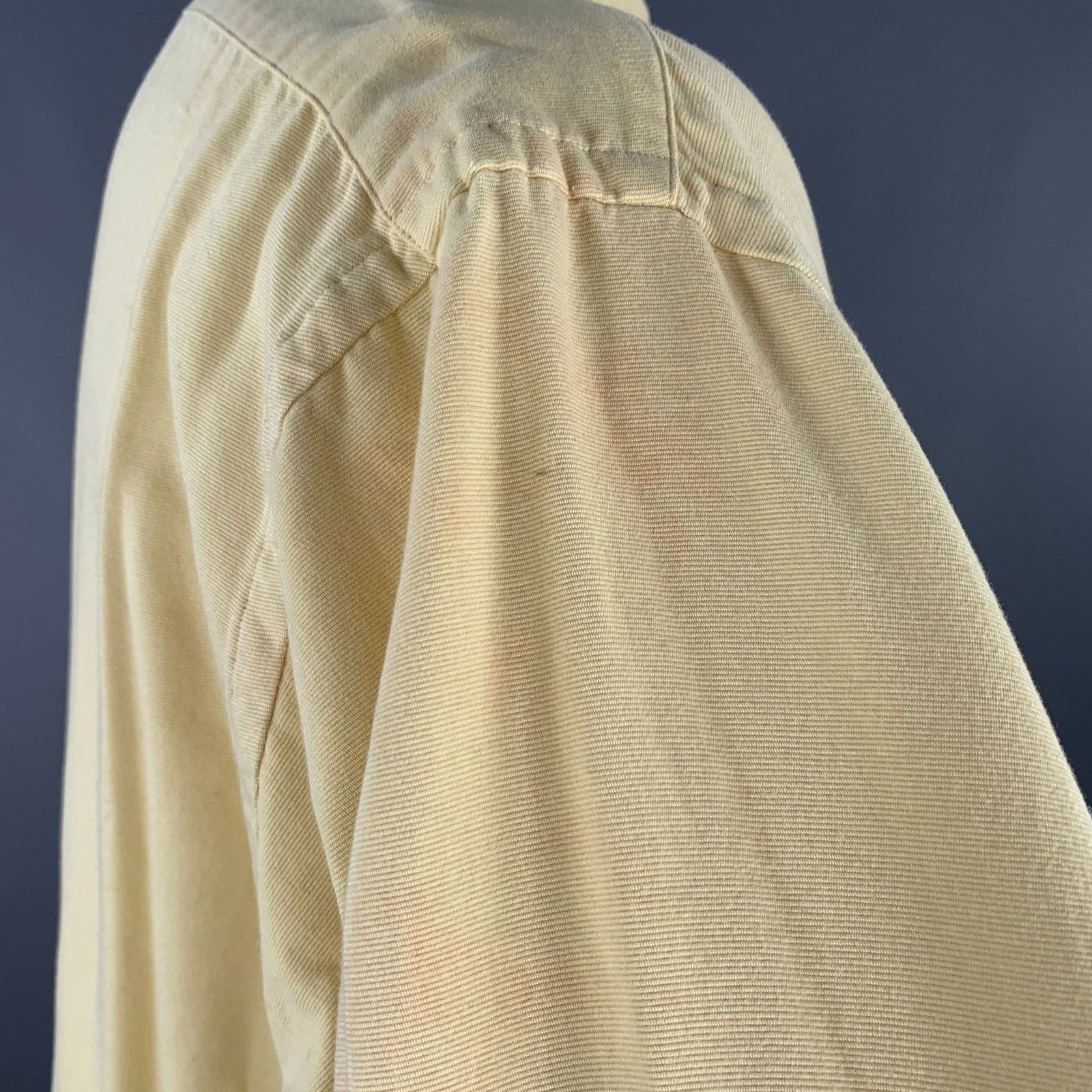 Ralph Lauren Size XL Yellow Cotton Button Down Long Sleeve Shirt Size US XL / EU 56 / 4 - 4 Thumbnail