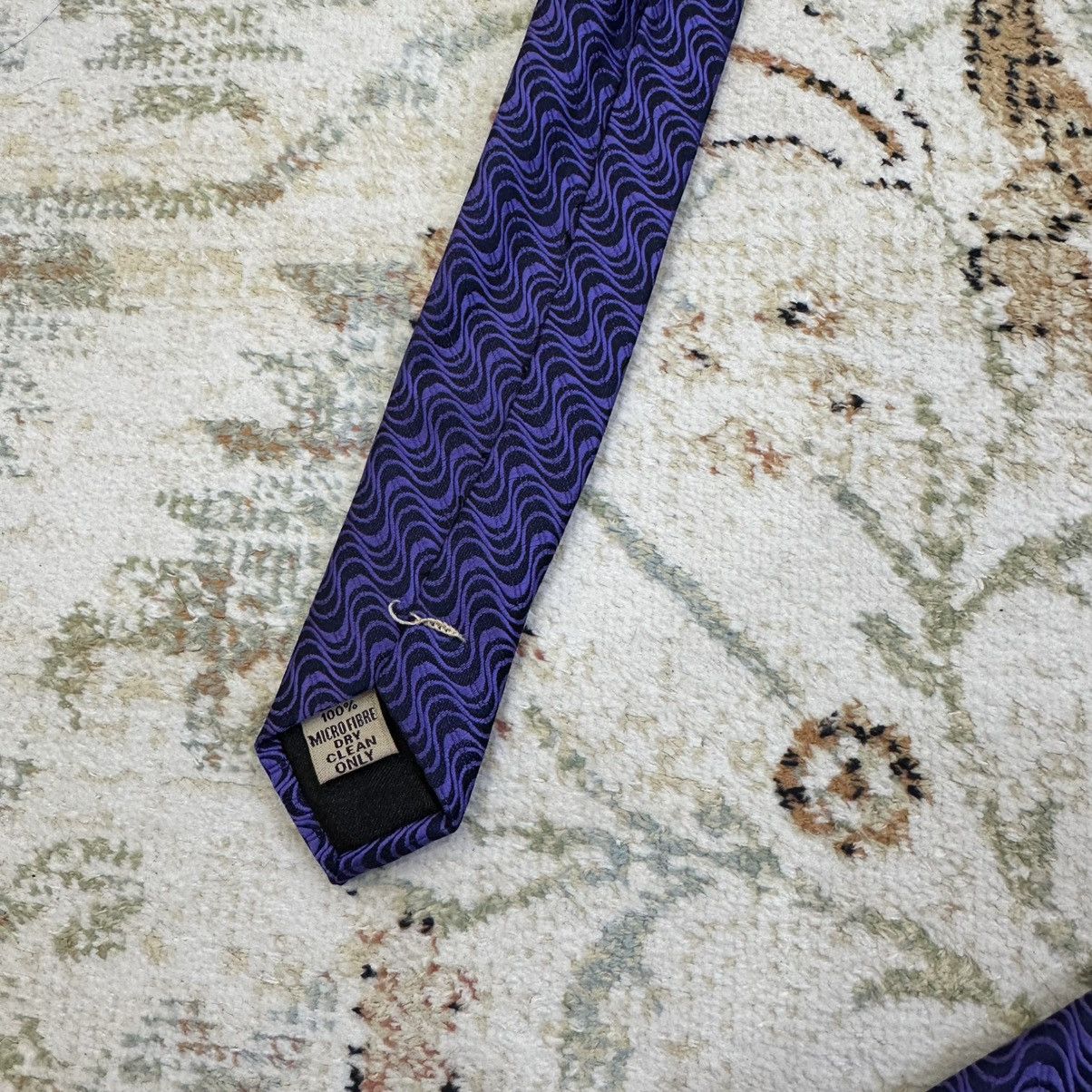 Vintage Luxury Roberto Cassini Tie Streetwear Vintage Microfibre Size ONE SIZE - 6 Thumbnail
