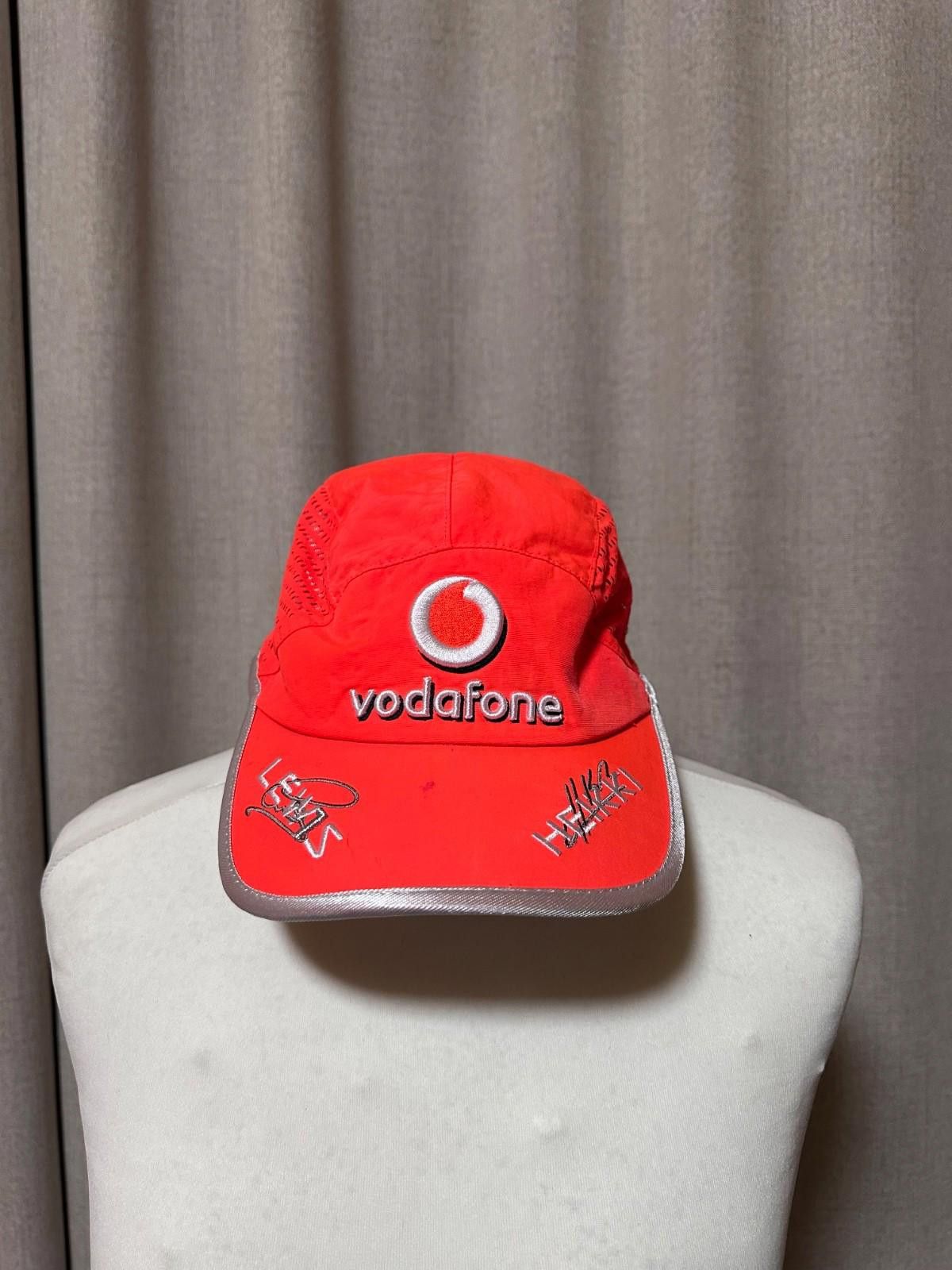 Malcolm McLaren MENS VODAFONE McLAREN MERCEDES LEWIS HEIKKI PEAKED CAP HAT Size ONE SIZE - 1 Thumbnail