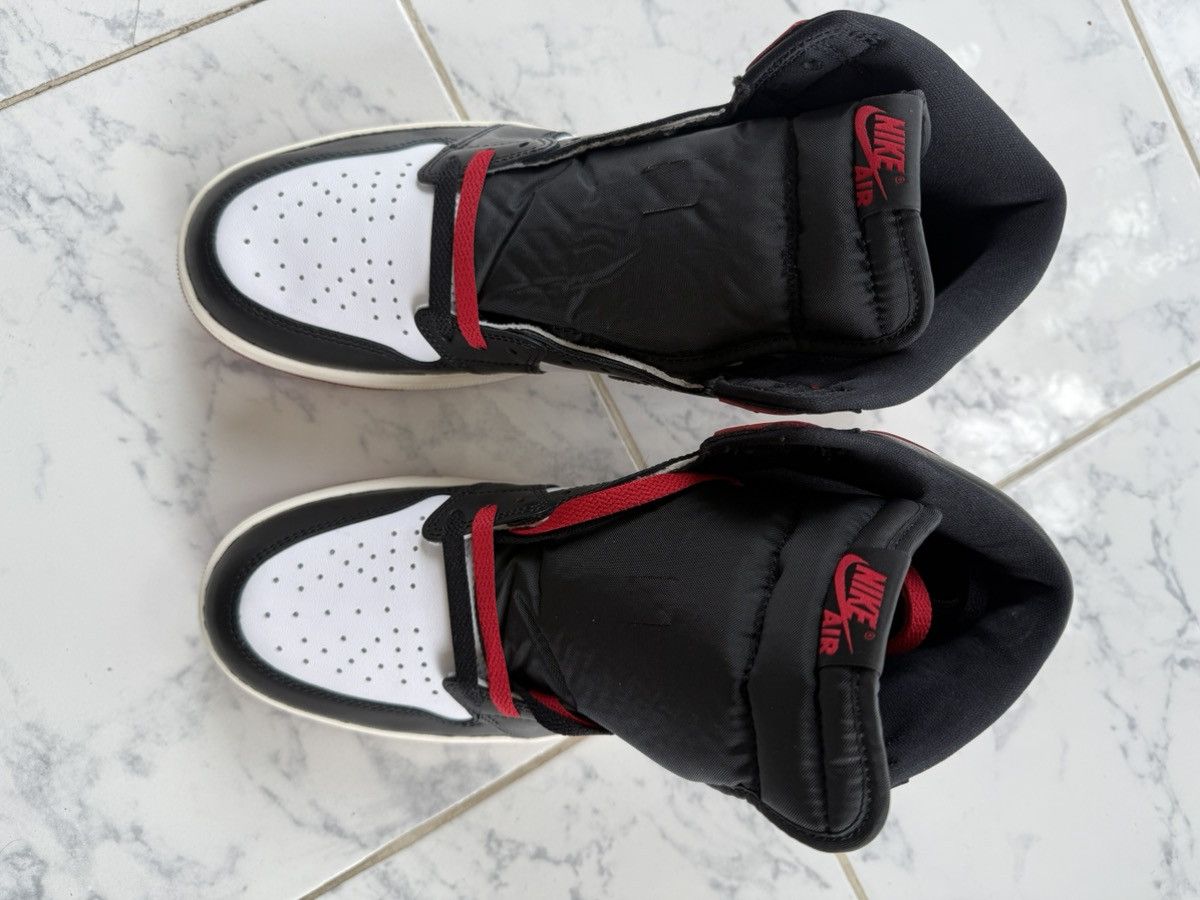 Jordan Brand Air Jordan 1 black Toe Size US 11.5 / EU 44-45 - 4 Thumbnail