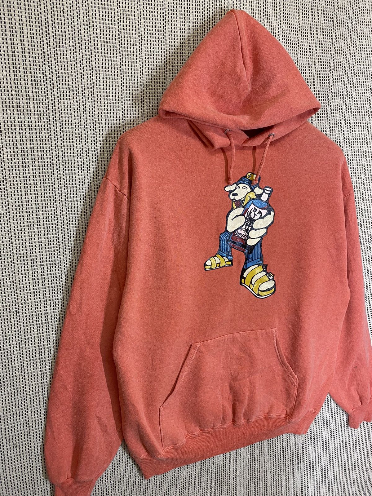 Vintage 🔥vintage hoodie dd drunk pullover Size US XL / EU 56 / 4 - 3 Thumbnail