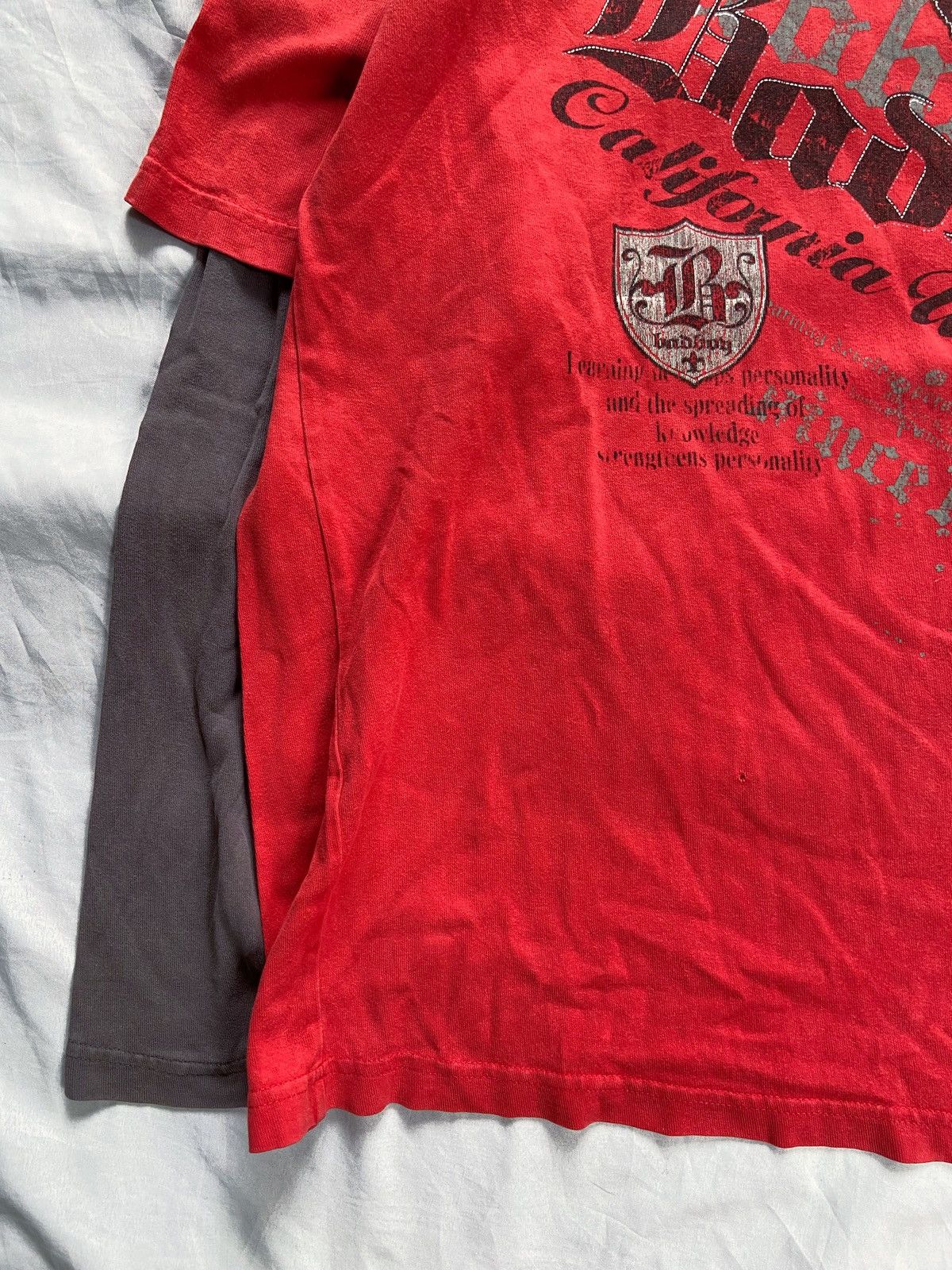 Japanese Brand BADBOY CALIFORNIA USA DOUBLE LAYER LONG SLEEVE Size US L / EU 52-54 / 3 - 3 Thumbnail