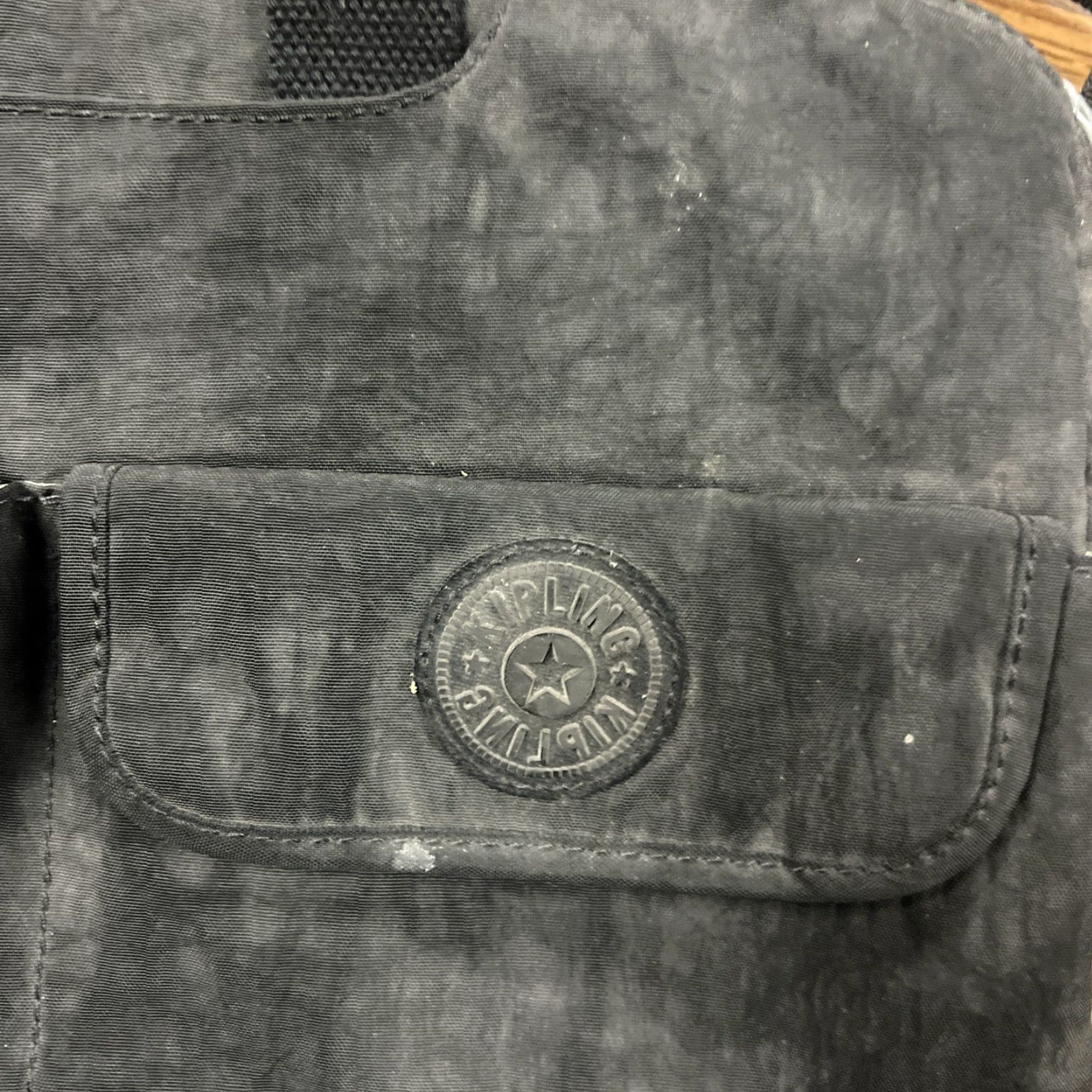 Vintage Kipling Black Nylon Laptop Messenger Bag Size ONE SIZE - 3 Thumbnail