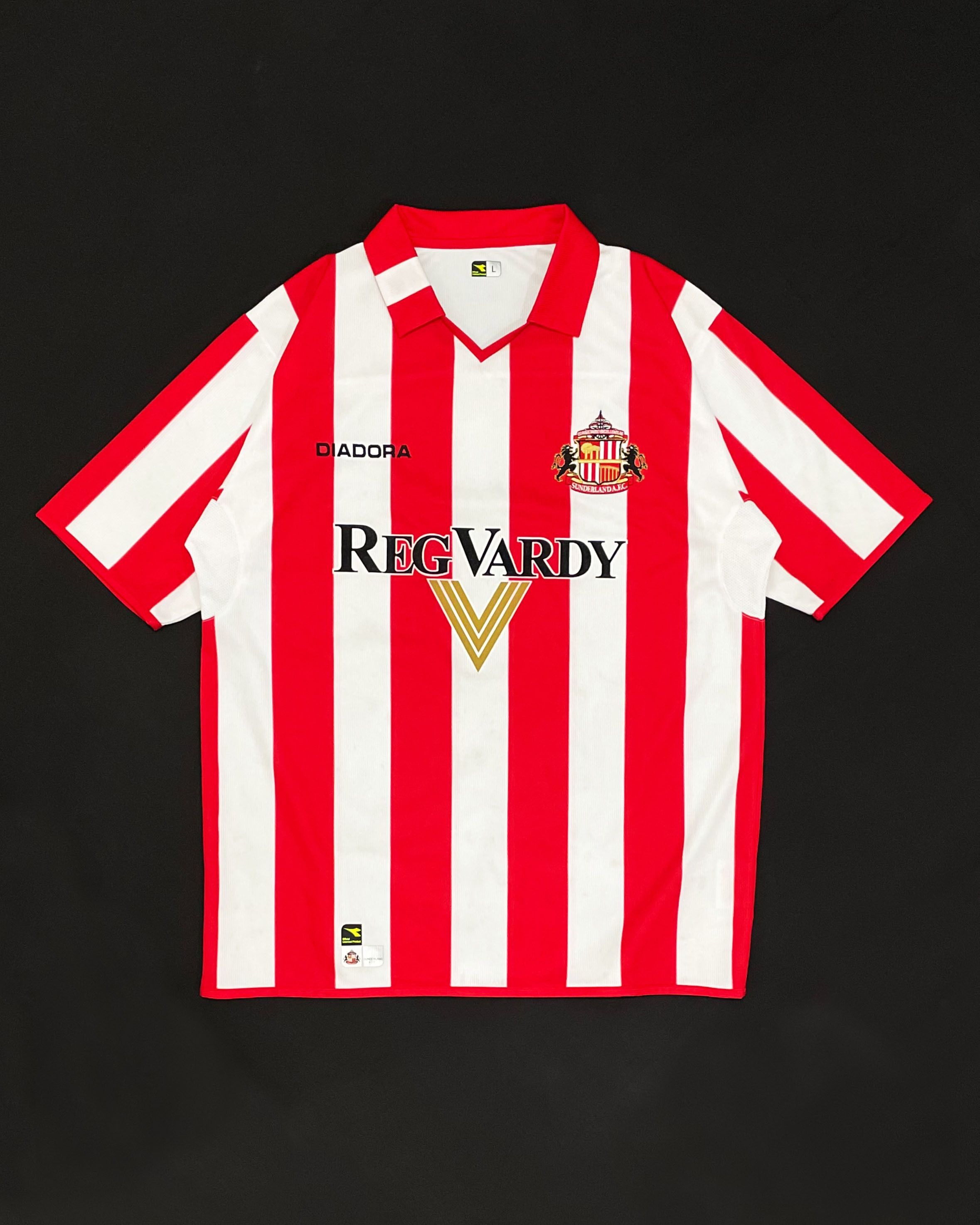 Diadora Sunderland AFC Home Kit 2004 2005 Size US L / EU 52-54 / 3 - 1 Thumbnail