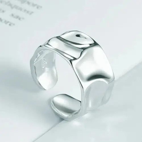 Jewelry Korean Simple Lover Ring Size ONE SIZE - 4 Thumbnail