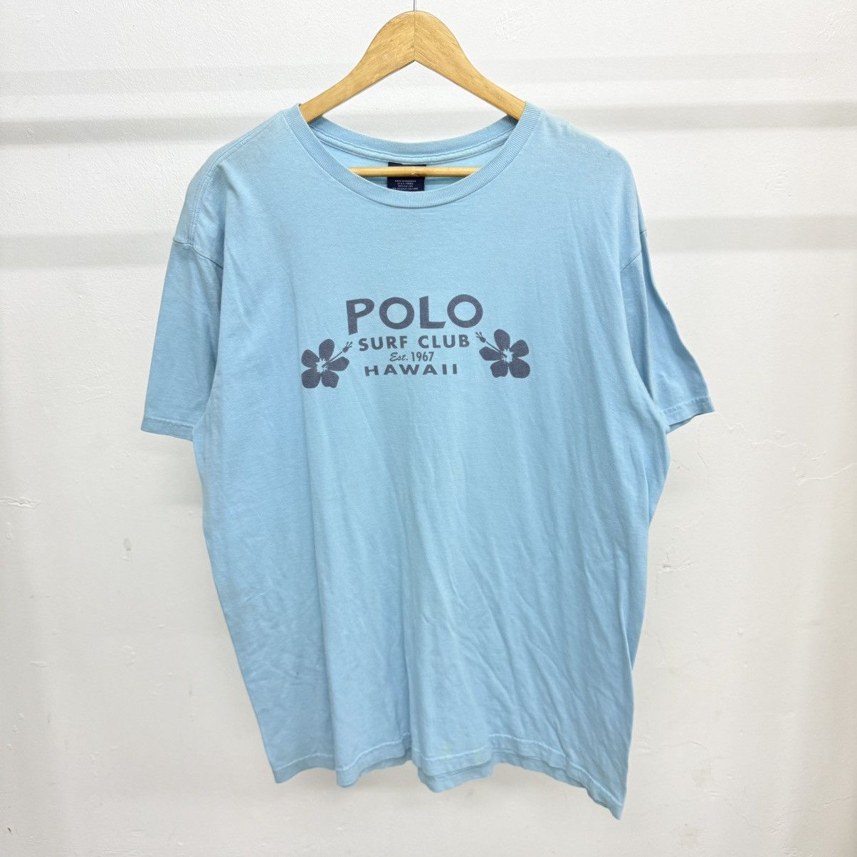 Polo Ralph Lauren 90s Polo Sport Ralph Lauren Polo Surf Club Hawaii T-Shirt Size US L / EU 52-54 / 3 - 1 Thumbnail