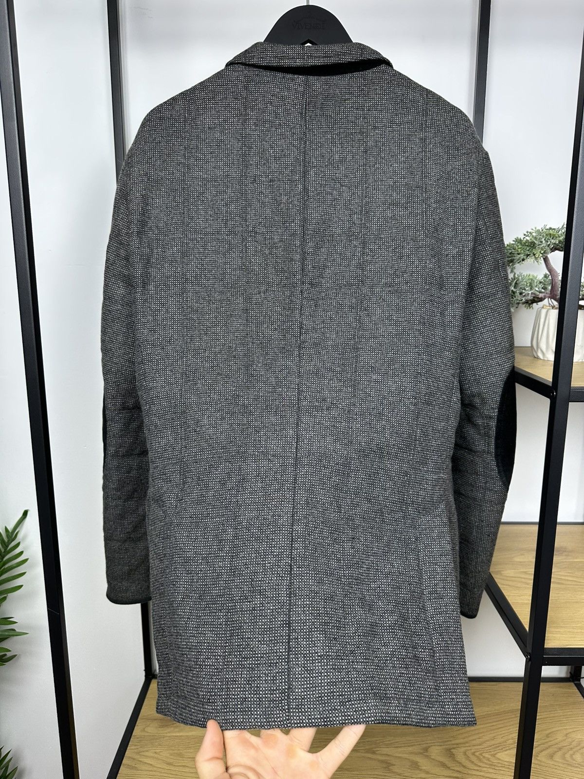 Hugo Boss Hugo Boss Wool Jacket Men’s Blazer Quilted Grey 54 Size Size US L / EU 52-54 / 3 - 20 Thumbnail