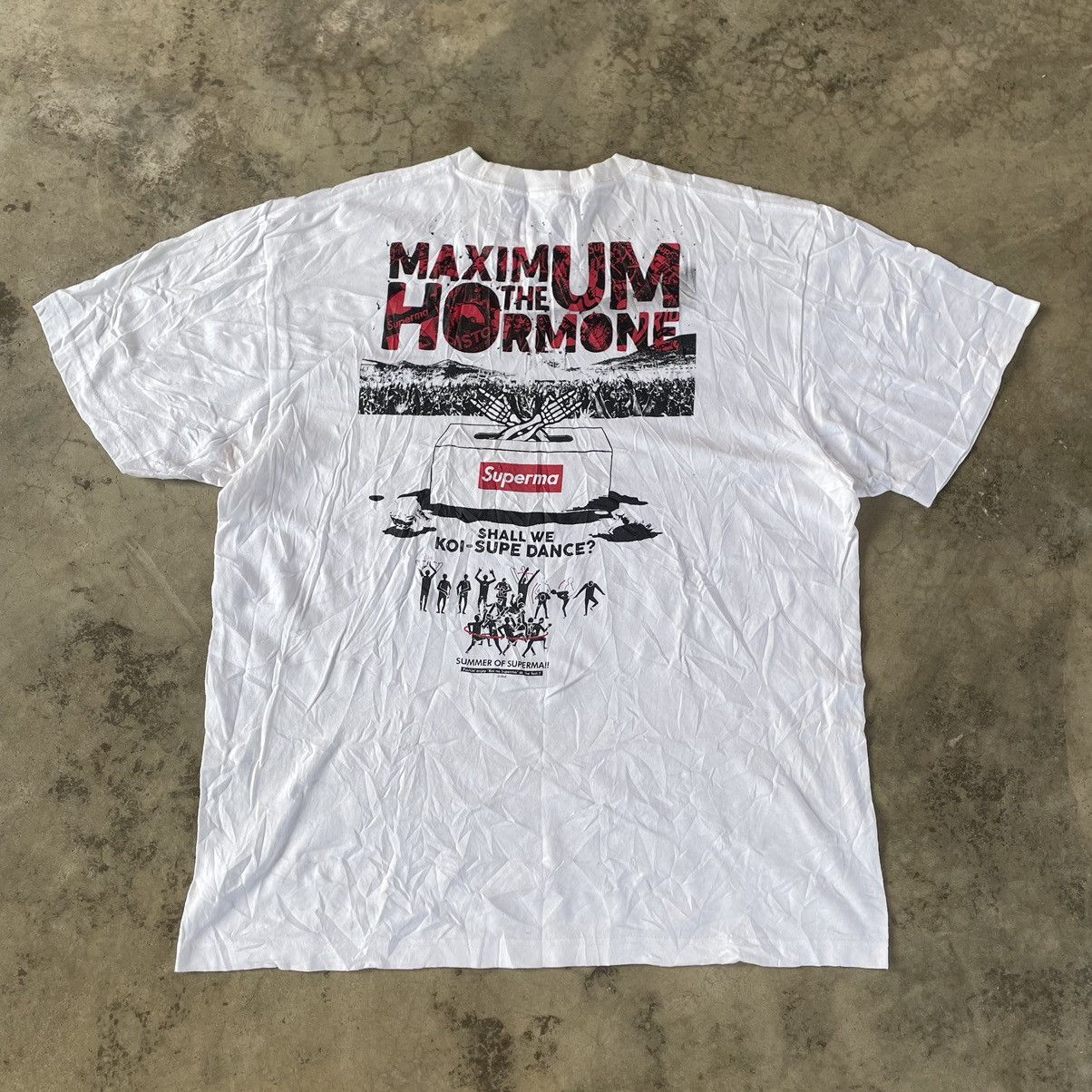 Band Tees × Vintage 🔥🔥Vintage Maximum The Hormone Hardcore Rock Band Promo Tee Size US XL / EU 56 / 4 - 4 Thumbnail