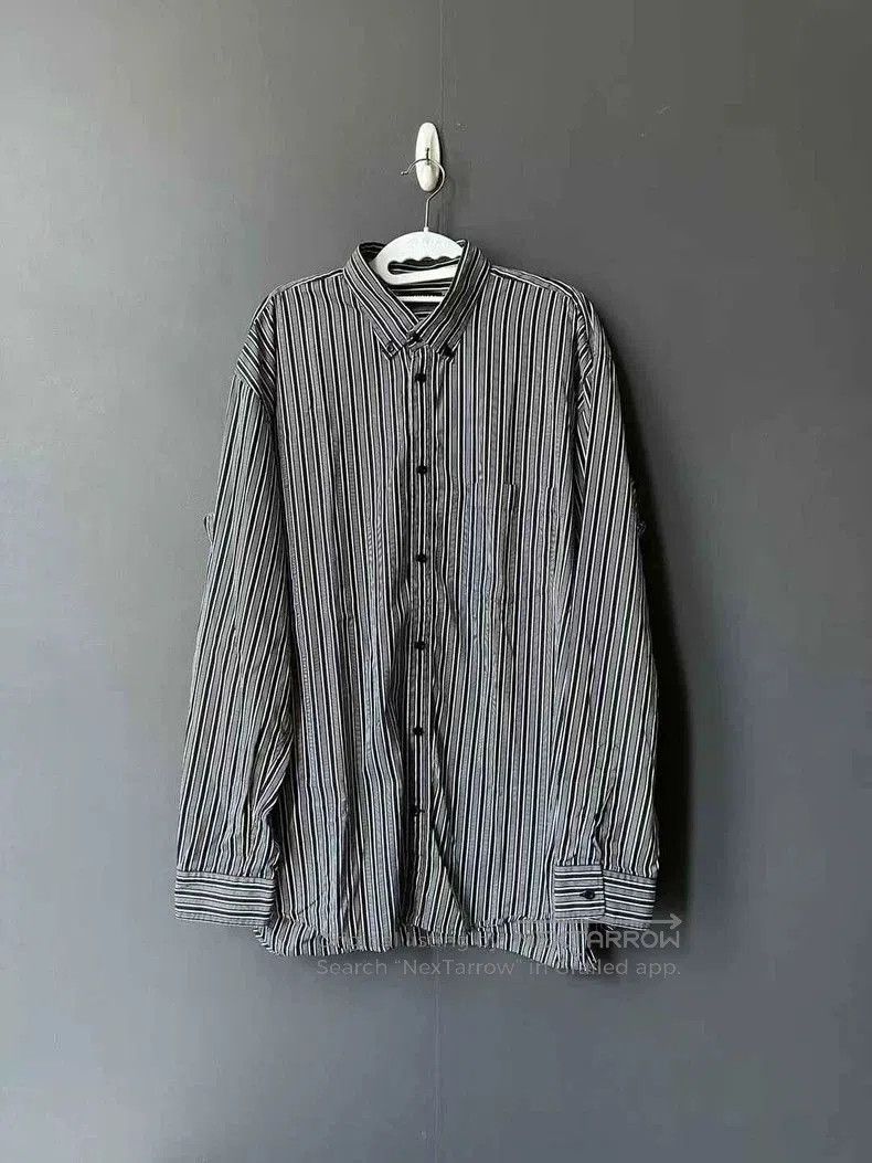 Balenciaga Balenciaga Striped Button-Up Shirt. Size US XXS / EU 40 - 1 Thumbnail