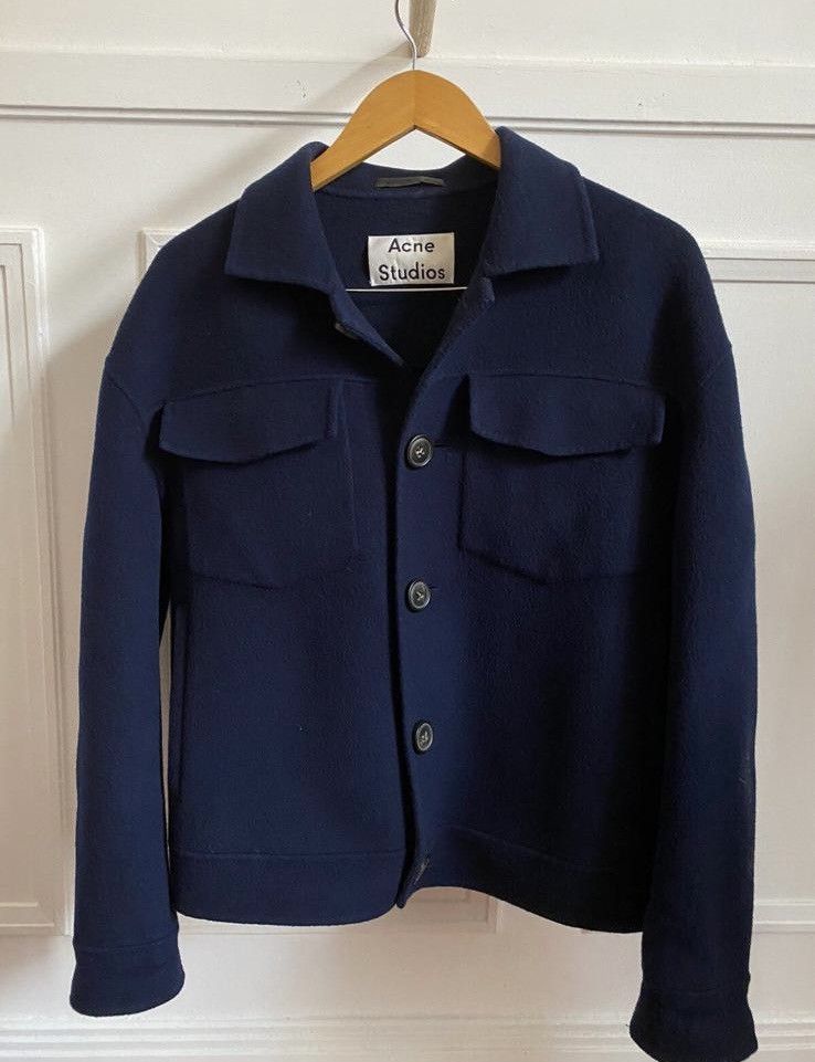Acne Studios Grail Double Face Wool Jacket | Grailed