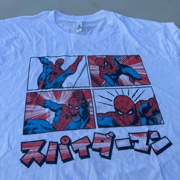 Marvel Comics NEW MARVEL SPIDER-MAN COMIC SPIDEY WHITE T-SHIRT SZ LARGE L Size US L / EU 52-54 / 3 - 3 Thumbnail